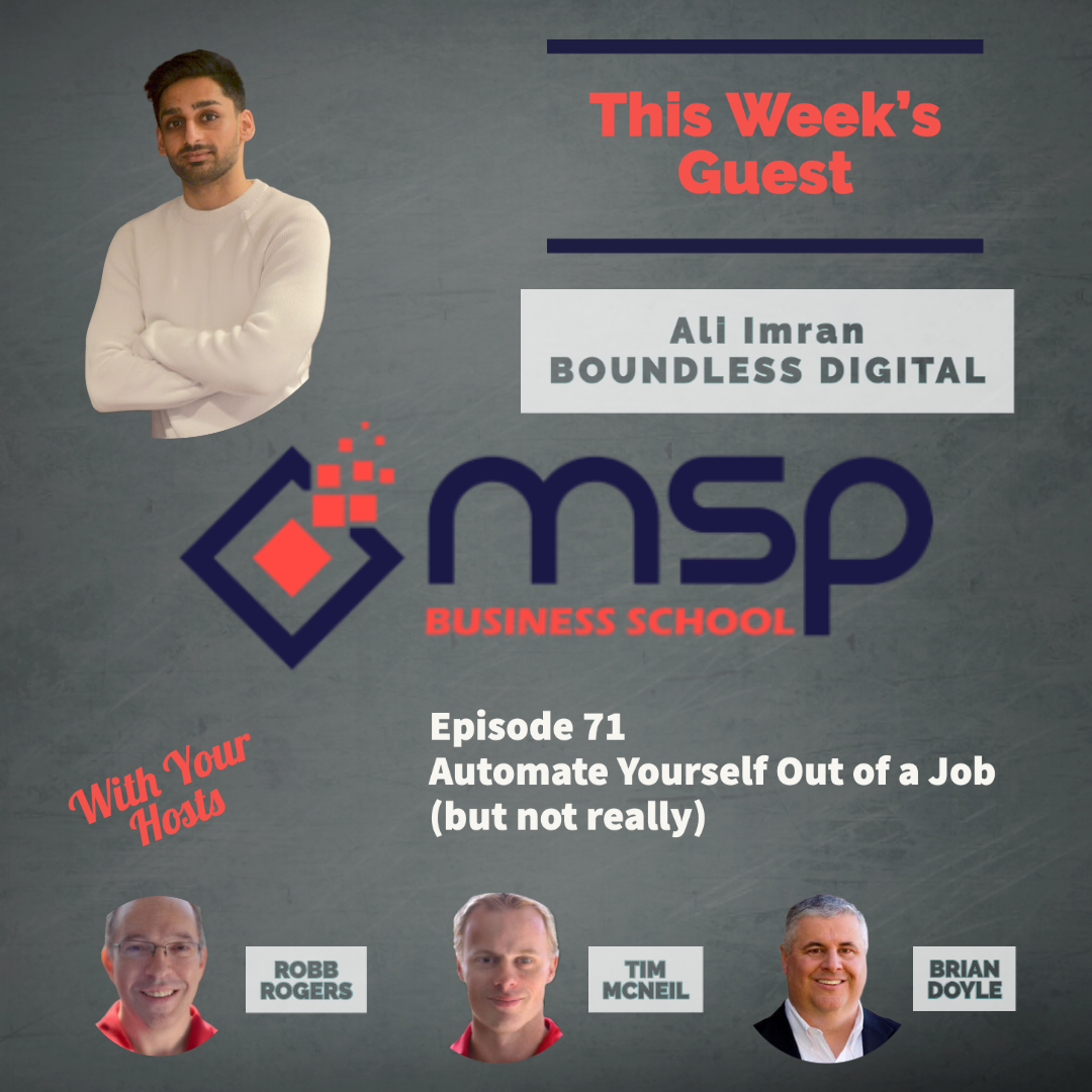 cover of episode Ali Imran, Boundless Digital – Automate Yourself Out of a Job (but not really)