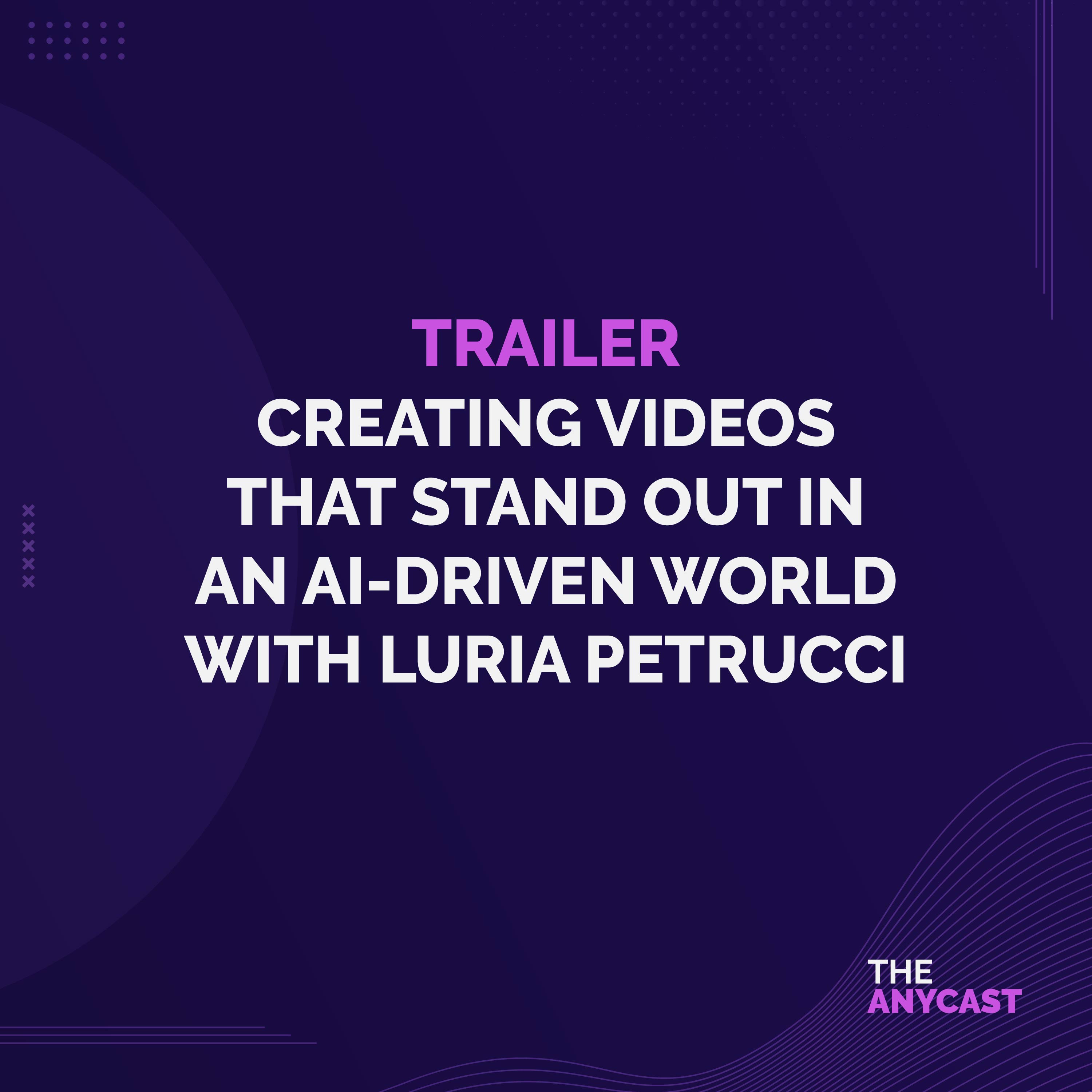 Anycast season 3 episode 1 trailer with Luria Petrucci