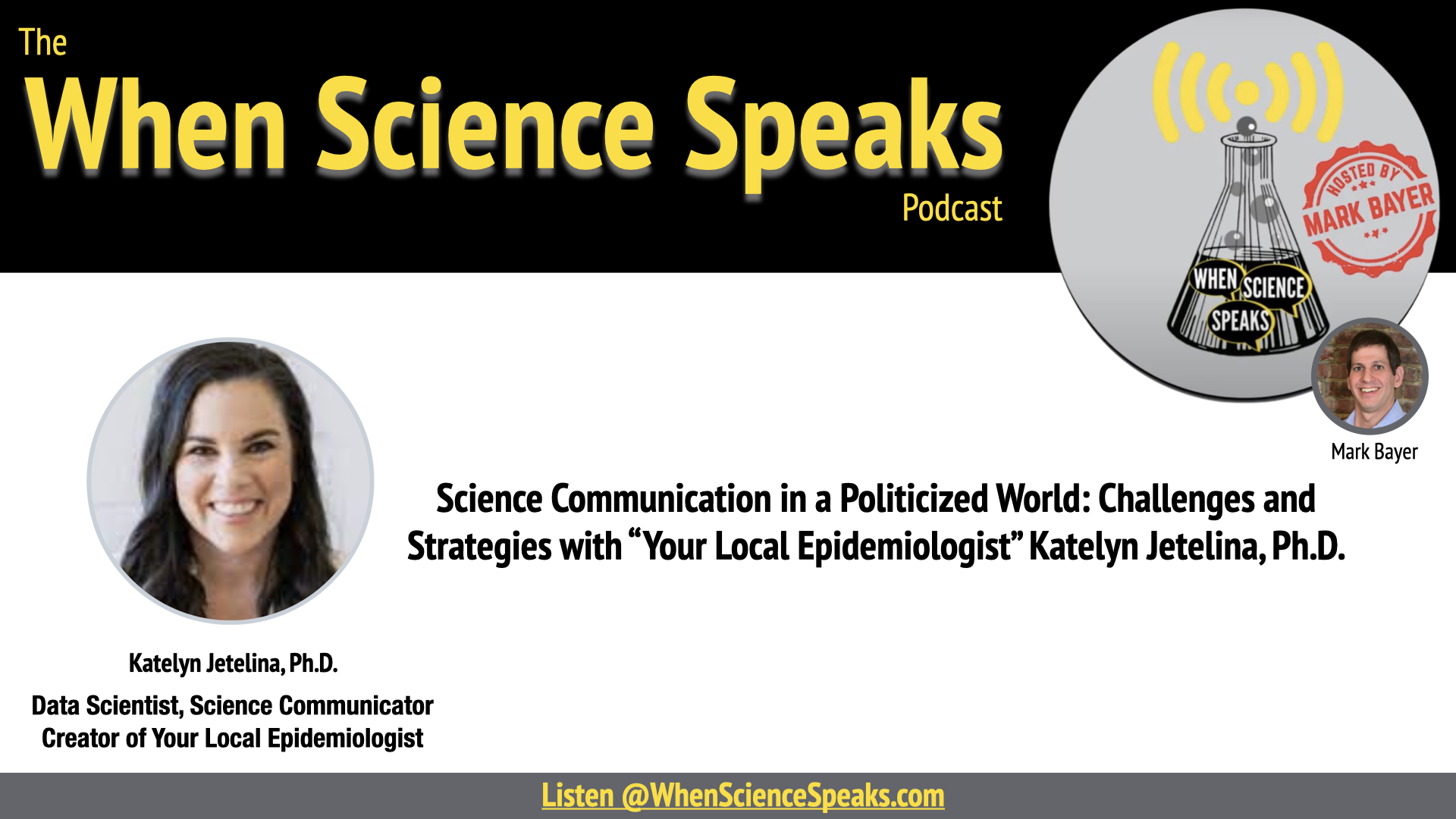 When Science Speaks