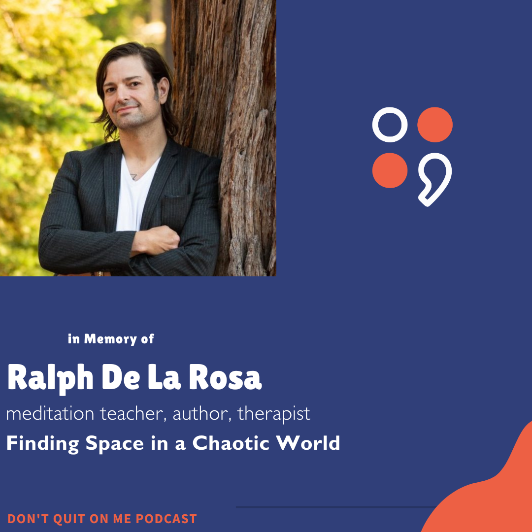 Finding Space in a Chaotic World - Ralph De La Rosa