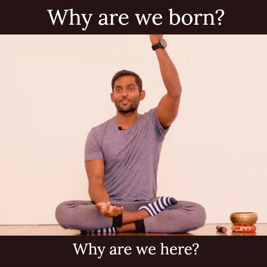 Why are we born? Why are we here?