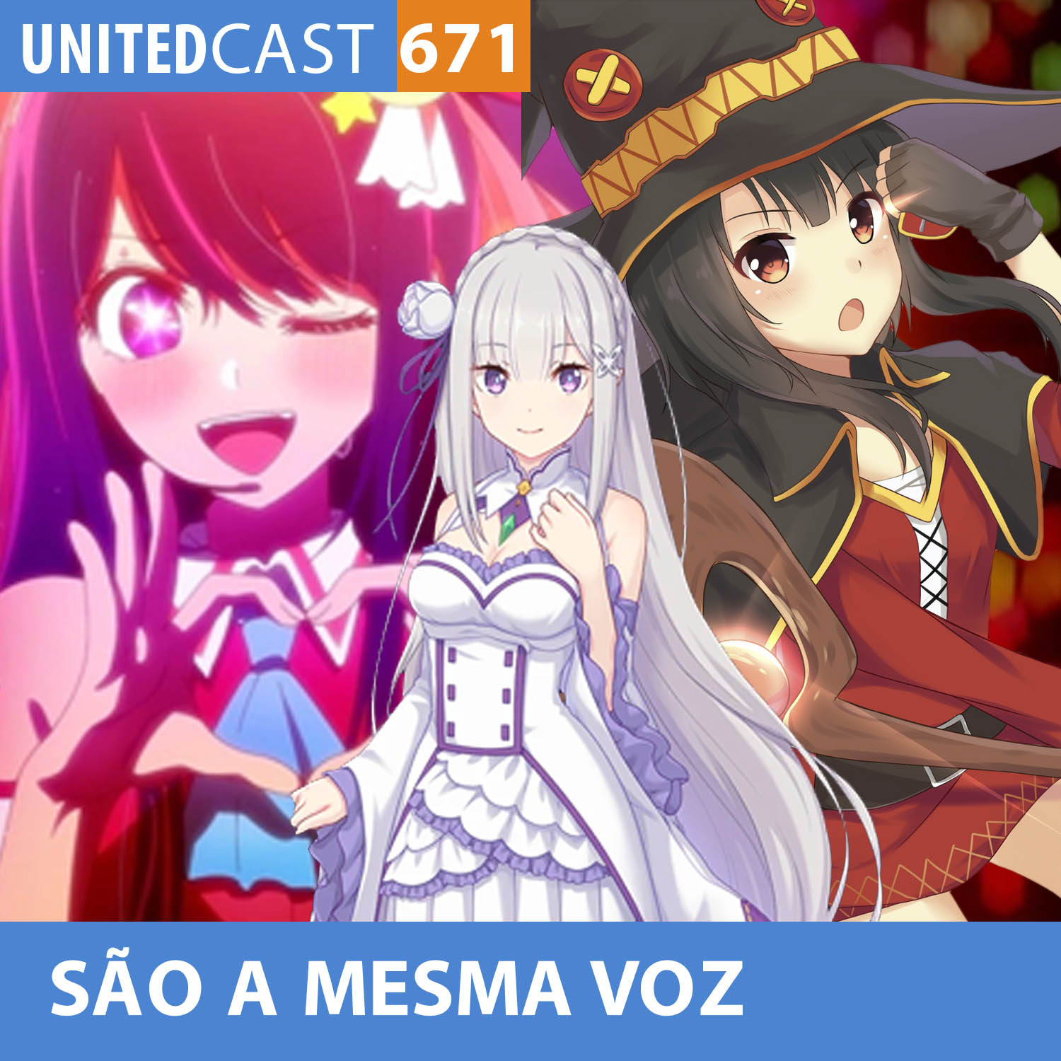 UNITEDcast #671 - SÃO A MESMA VOZ! (Seyuus mais conhecidos)