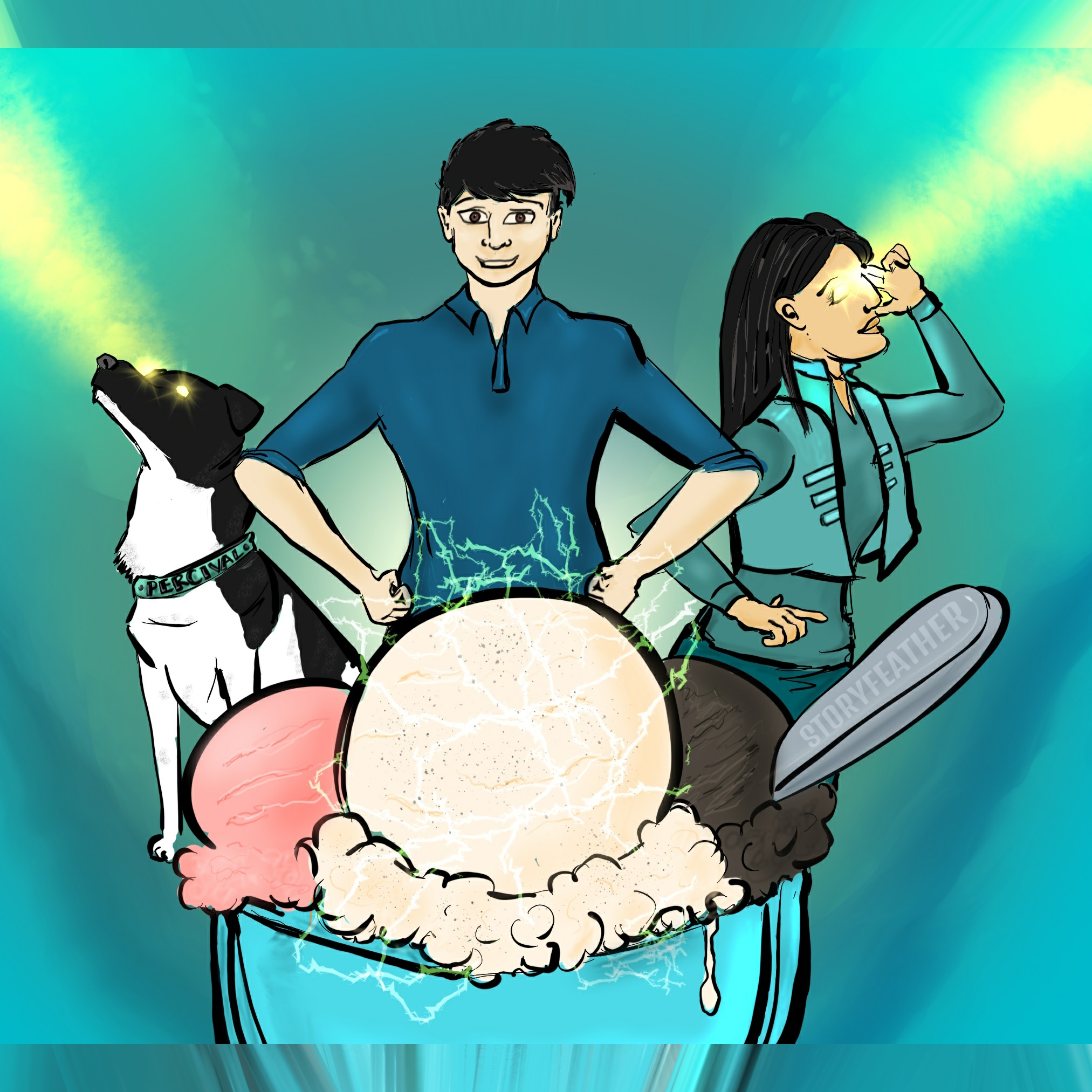 Laser Beam Ice Cream
