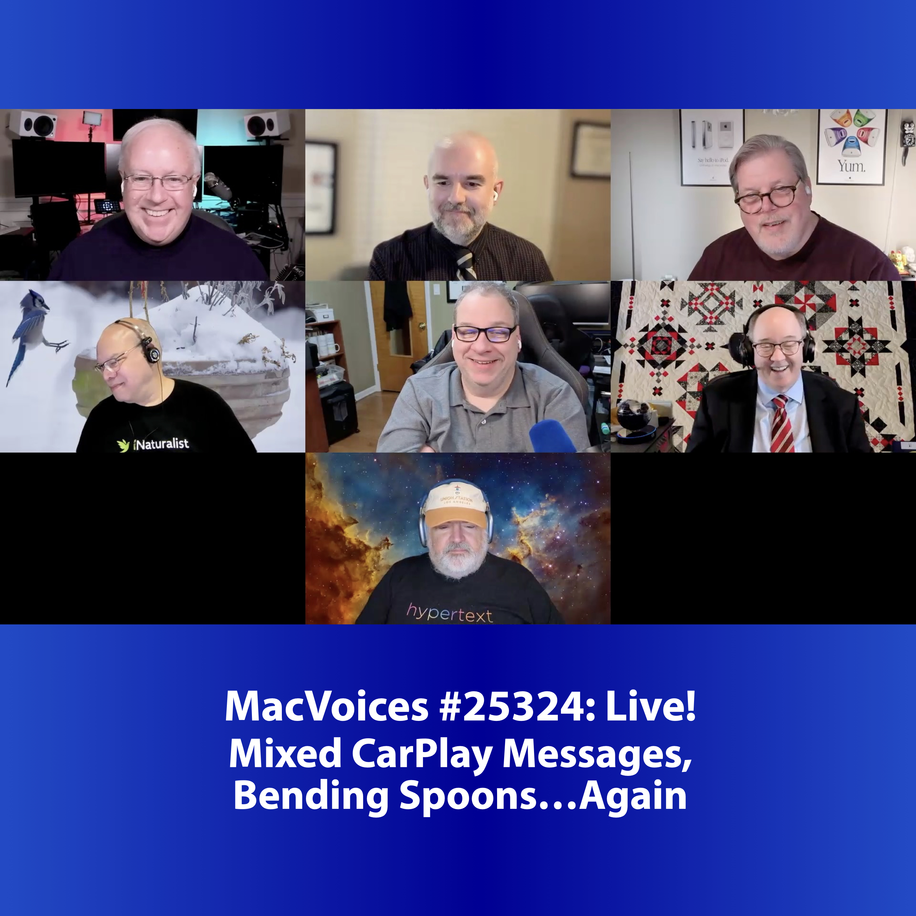 MacVoices #25324 - Live! - Mixed CarPlay Messages, Bending Spoons…Again