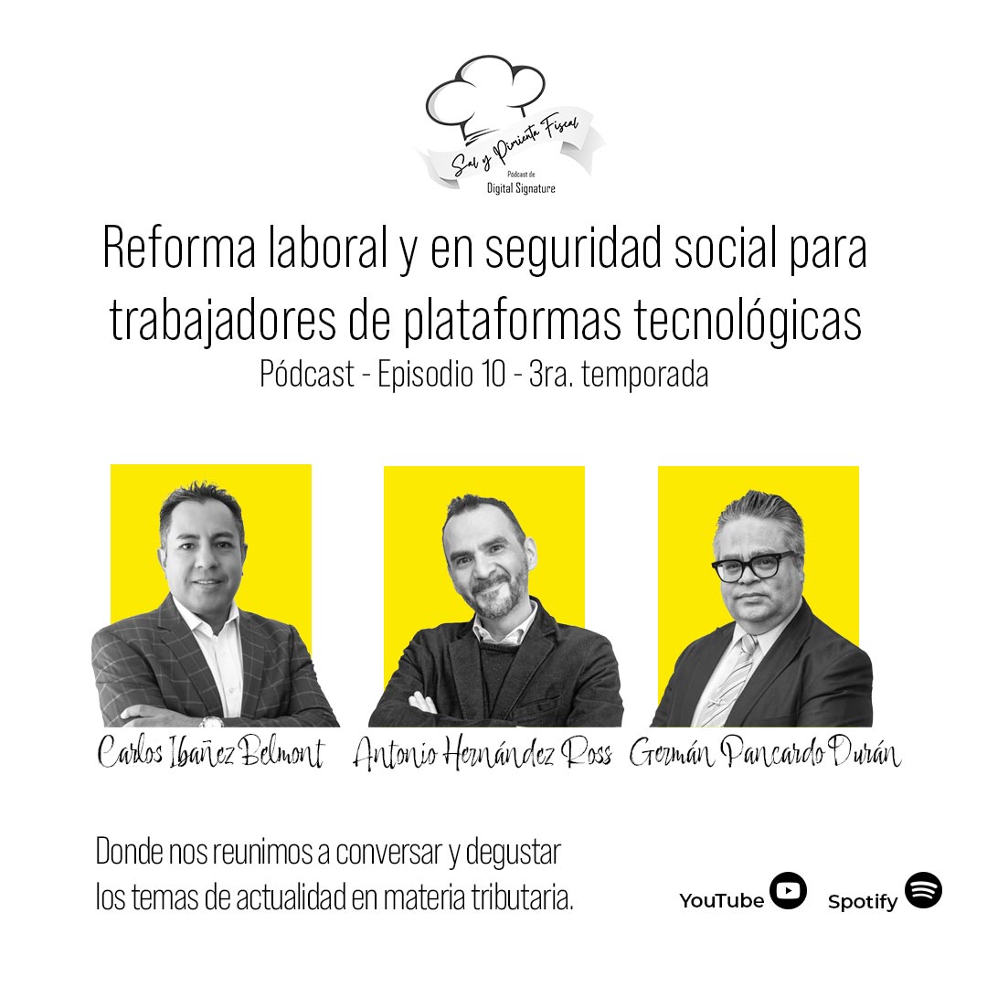 Reforma laboral y en seguridad social para trabajadores de plataformas tecnológicas