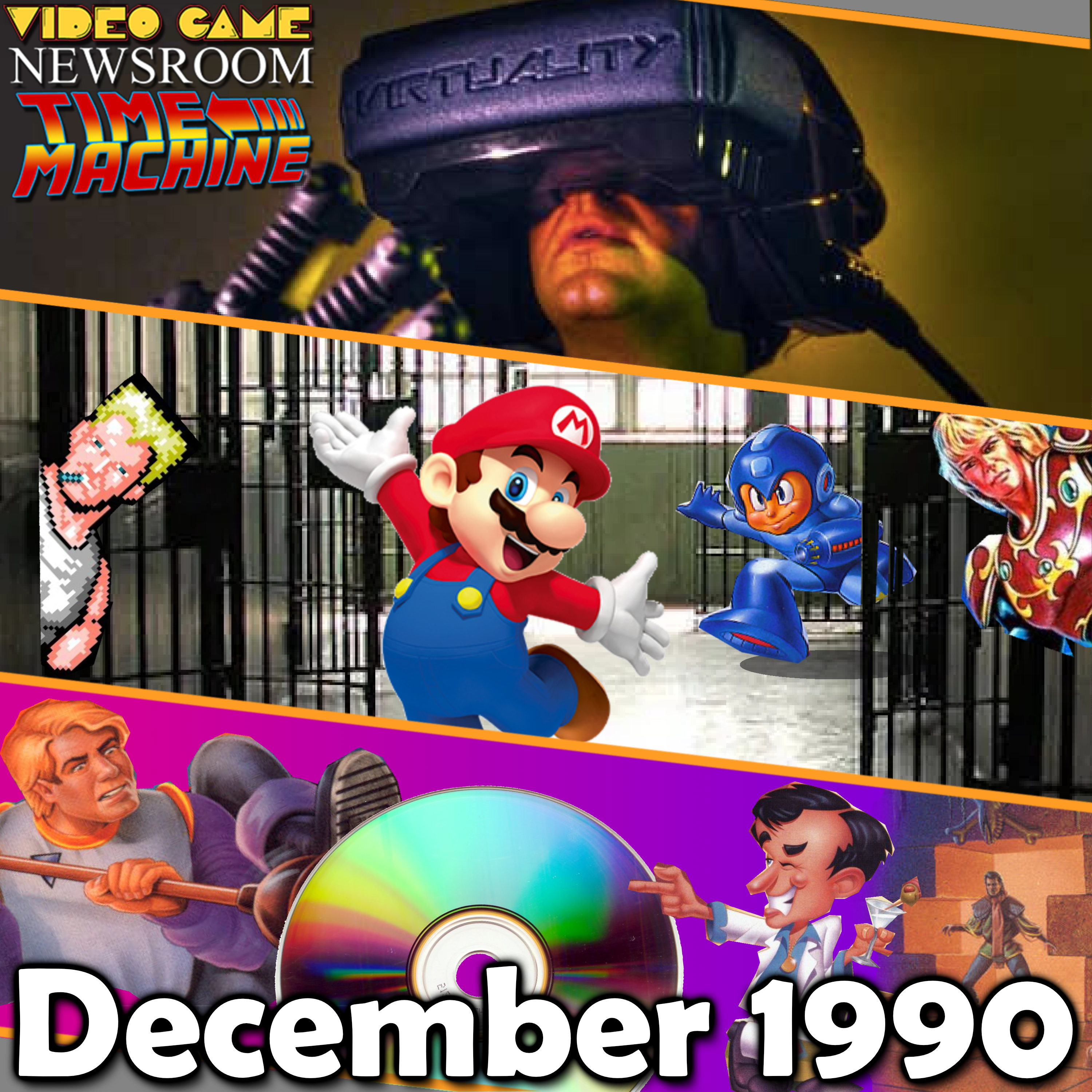 Video Game Newsroom Time Machine