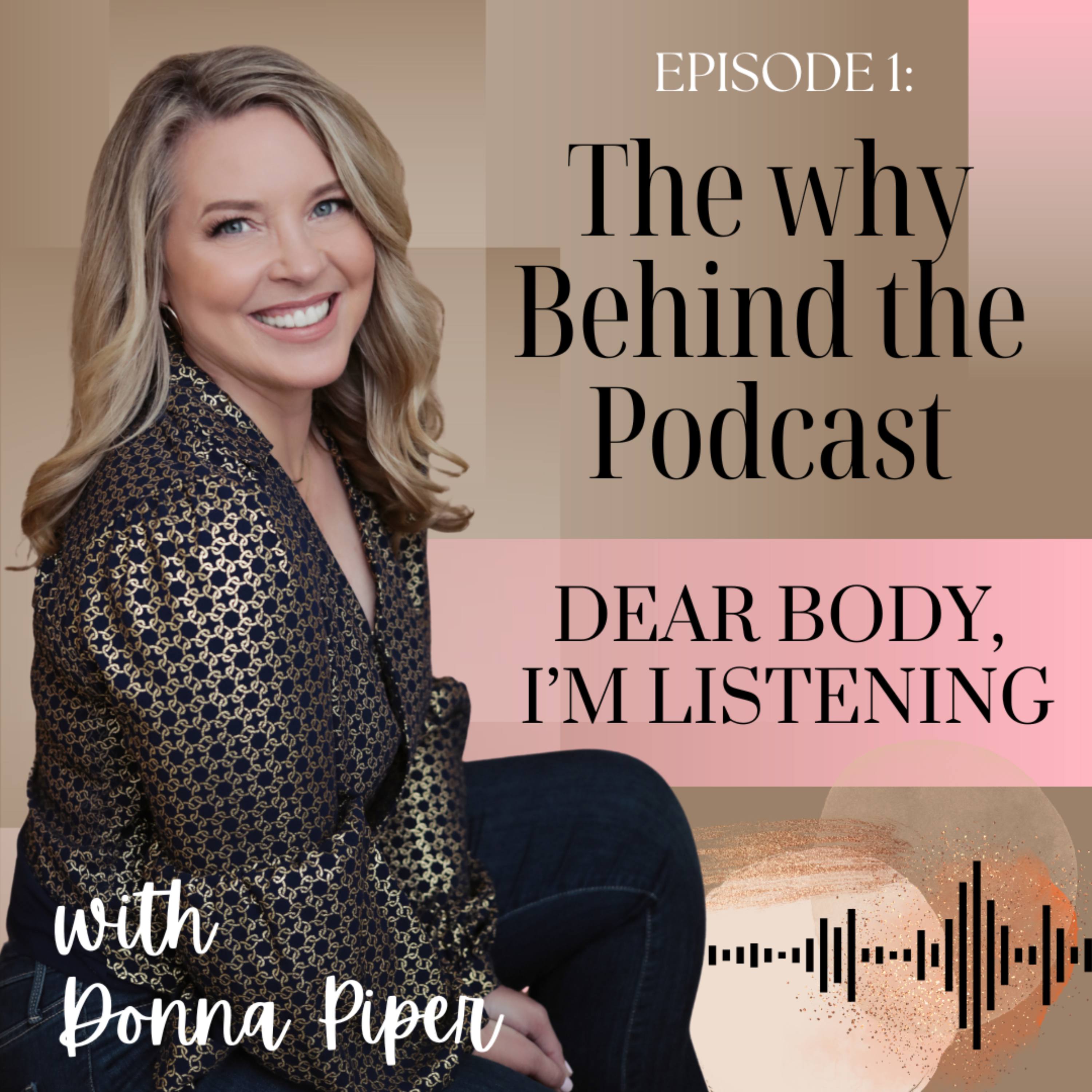 Dear body, I\'m listening