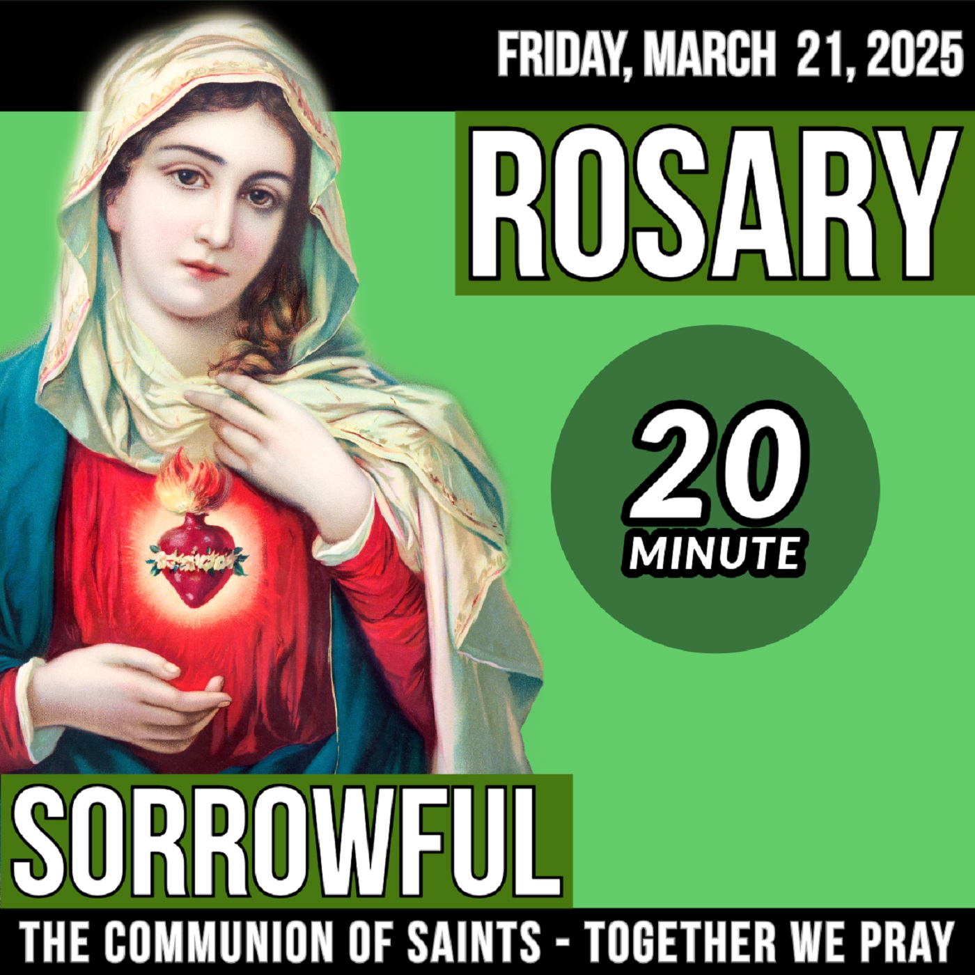 LISTEN - ROSARY FRIDAY - Theme: GUIDING LIGHT