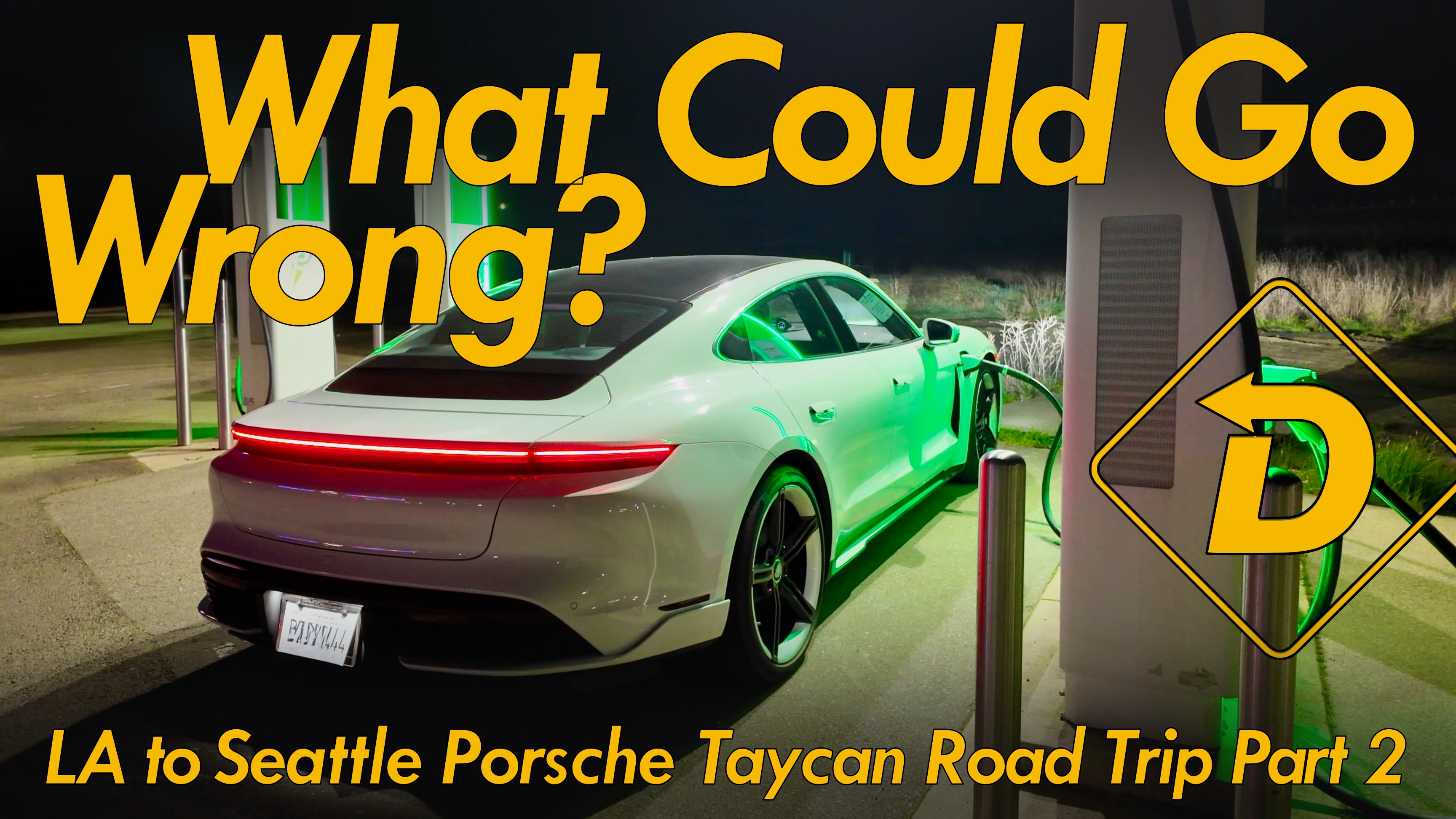 Porsche Taycan 4S Road Trip LA to Seattle (Part Two)