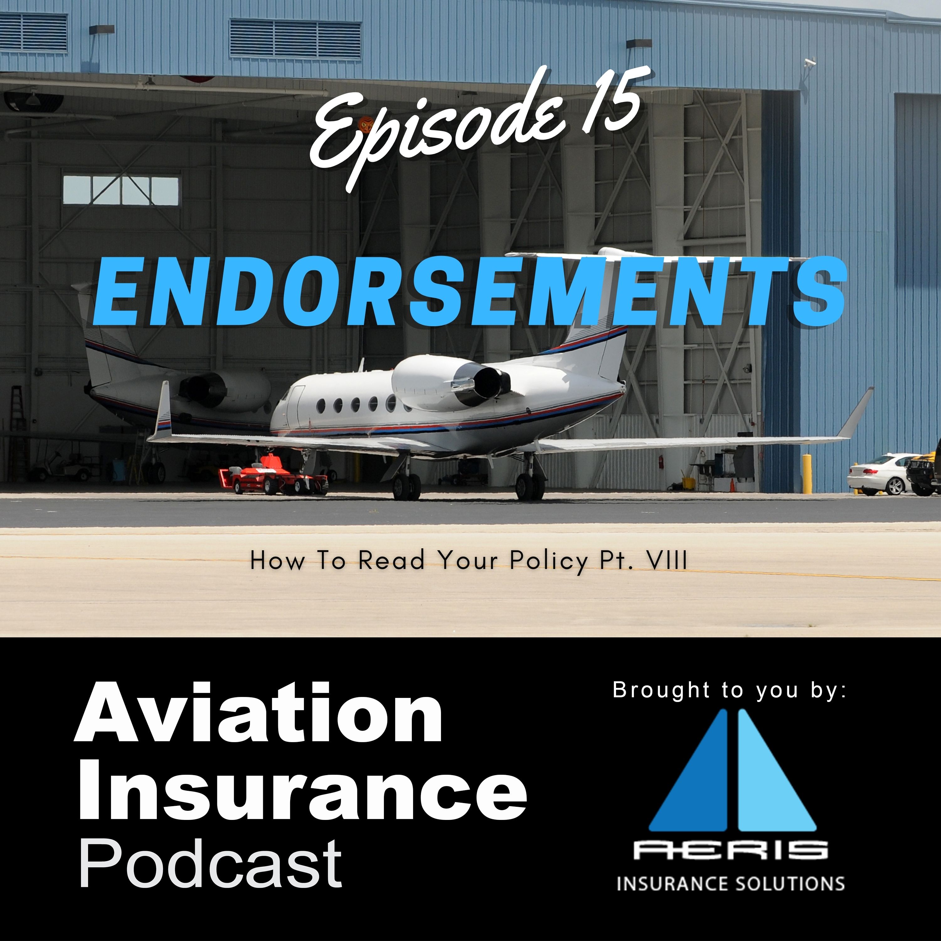 Episode 15: How To Read Your Policy Part VIII - Endorsements