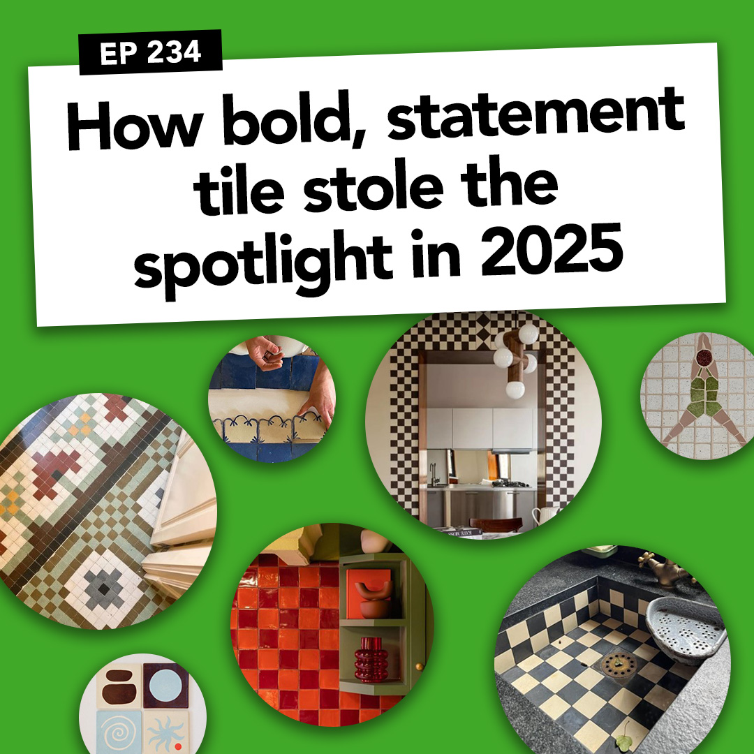 How bold, statement tile stole the spotlight in 2025