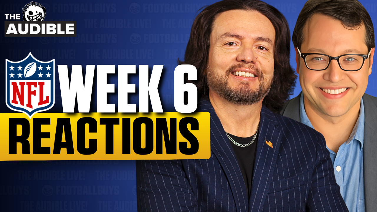 NFL Week 6 Fantasy Football Instant Reactions & Takeaways 2025