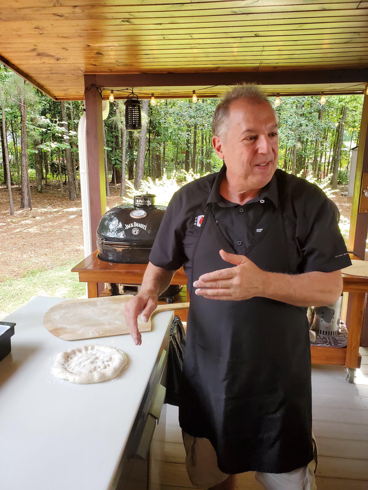 Jerry Belcastro of the Pizza Cook-Off Association 