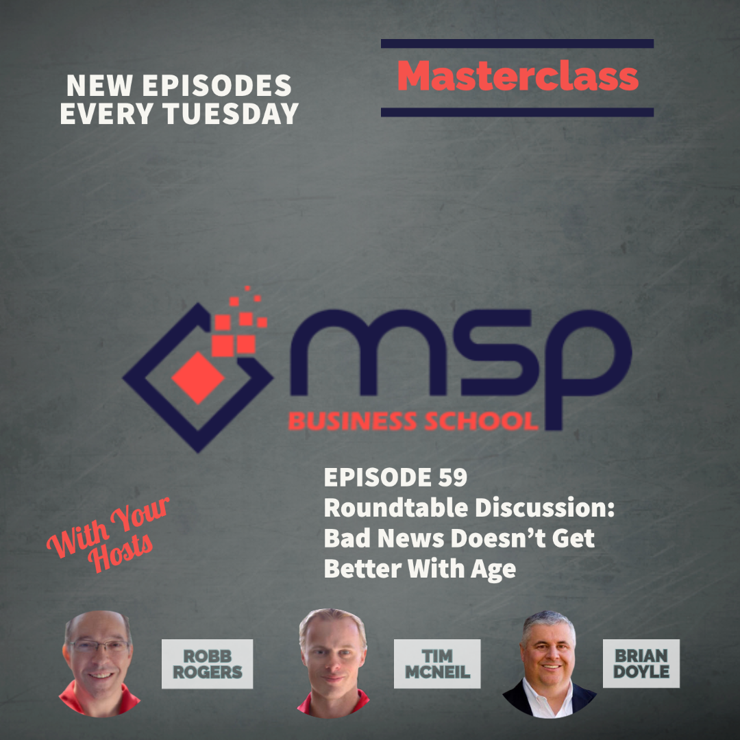 cover of episode Roundtable Discussion: Bad News Doesn't Get Better With Age