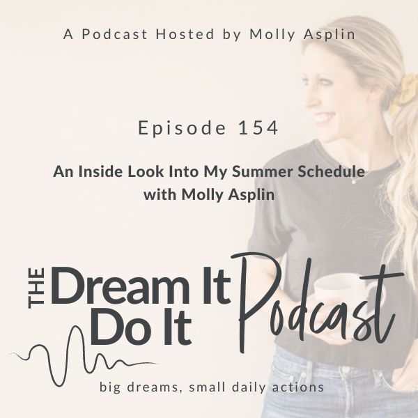 Dream It, Do It Podcast | work-life balance strategies for working moms, building healthy habits, career clarity for women