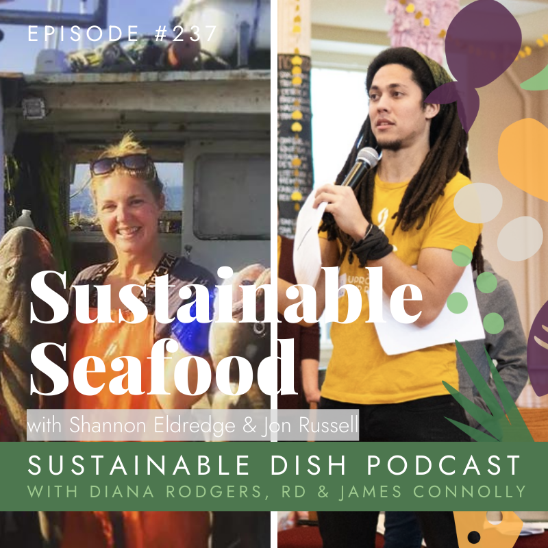 cover of episode Sustainable Seafood with Jon Russell & Shannon Eldredge