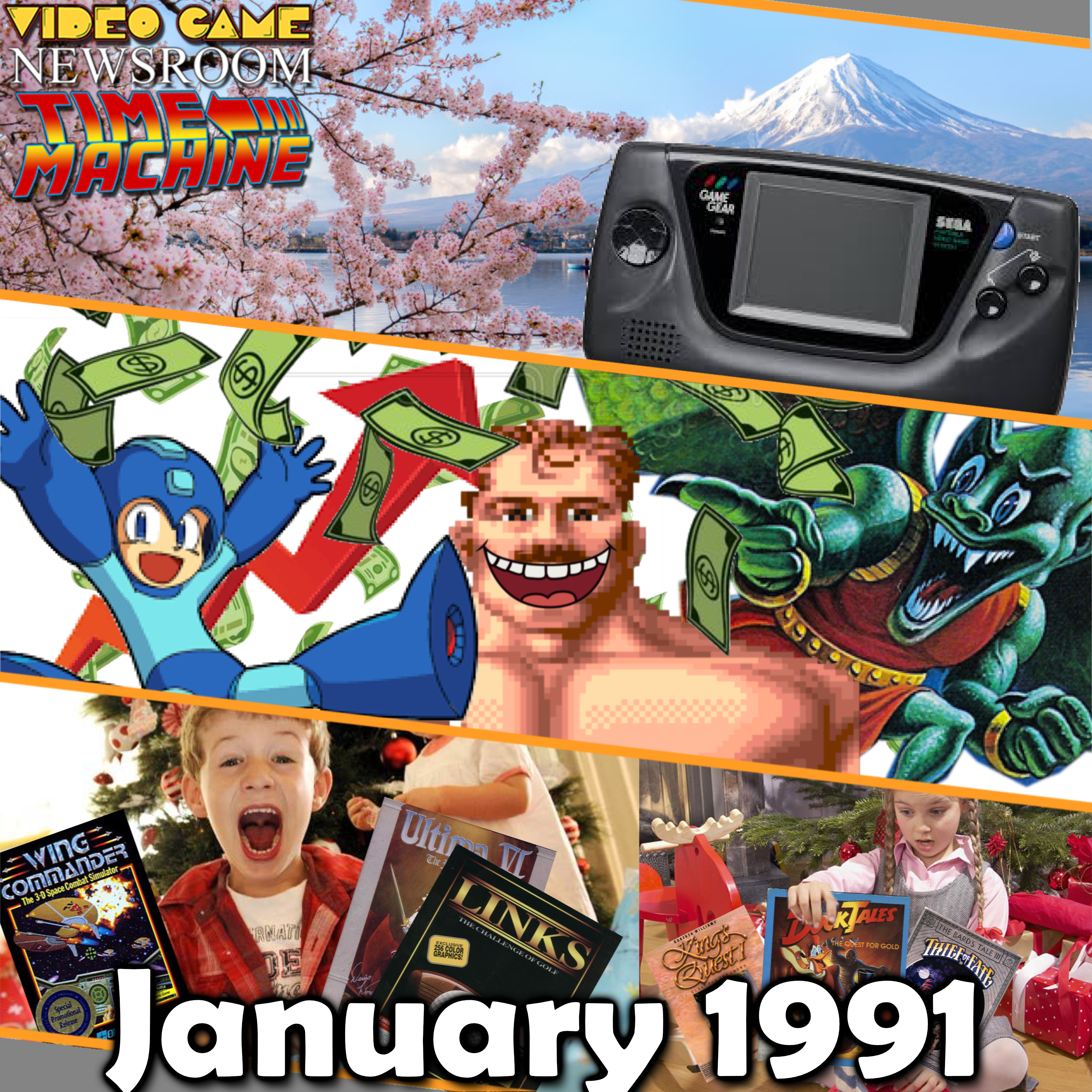 Video Game Newsroom Time Machine