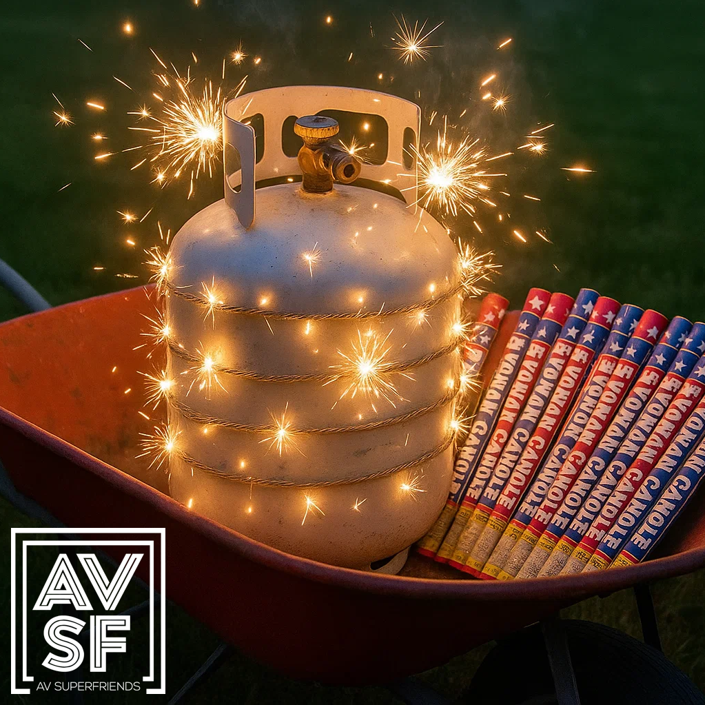 cover of episode AV SuperFriends: On Topic - Fourth of July Special