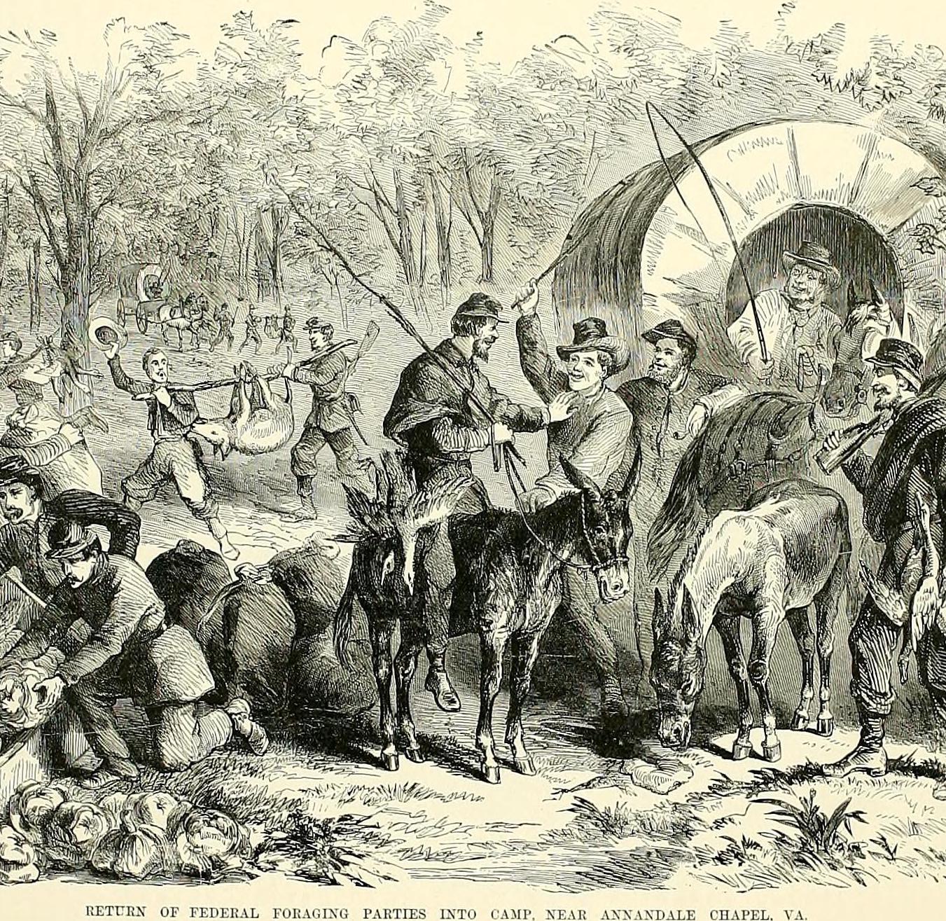 Foraging and Pillaging