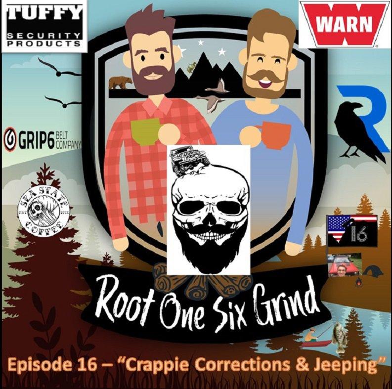 Episode 016 - Crappie Corrections and Jeeping