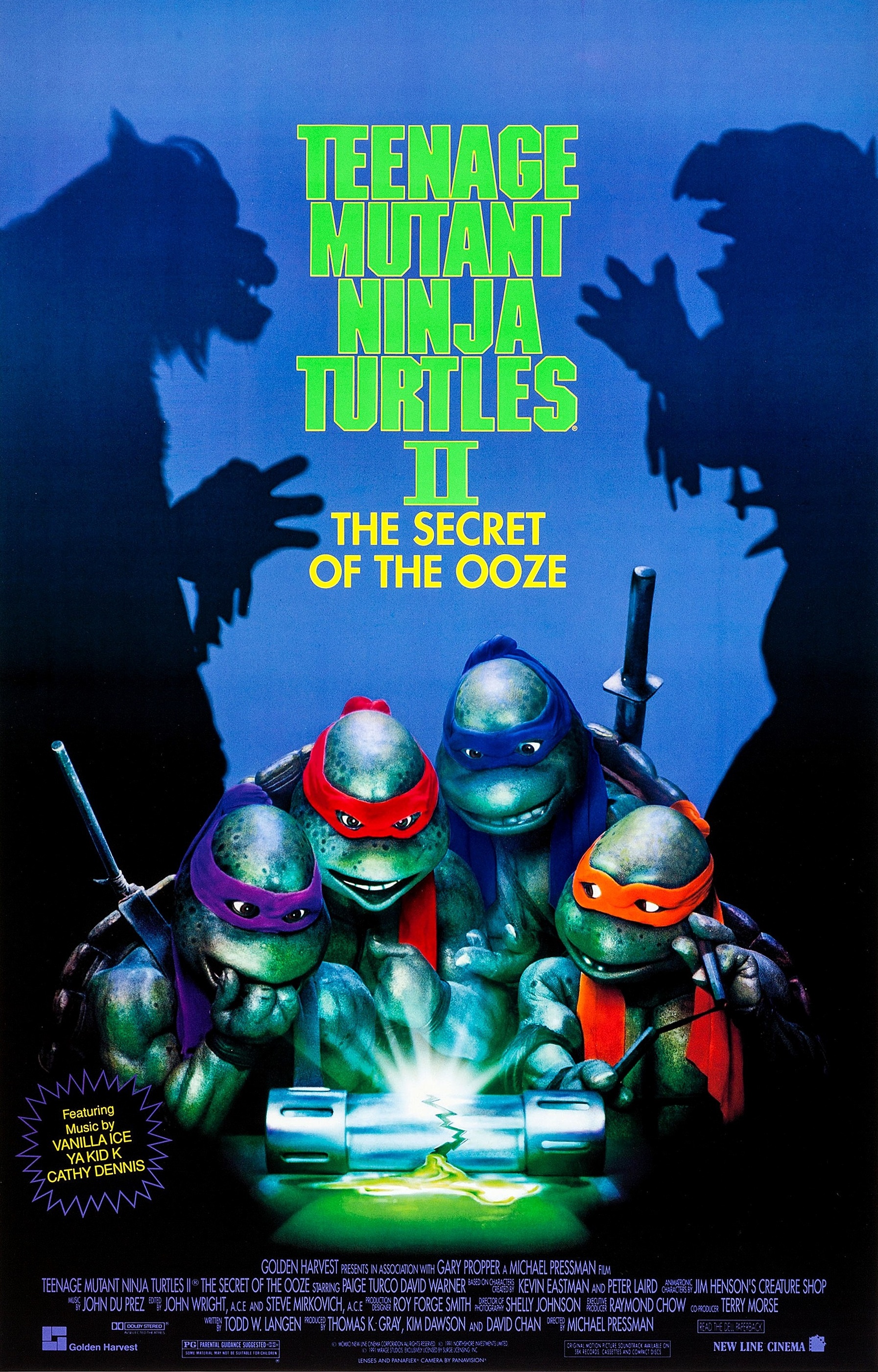 Green Blooded Bastard - Teenage Mutant Ninja Turtles II: The Secret of the Ooze