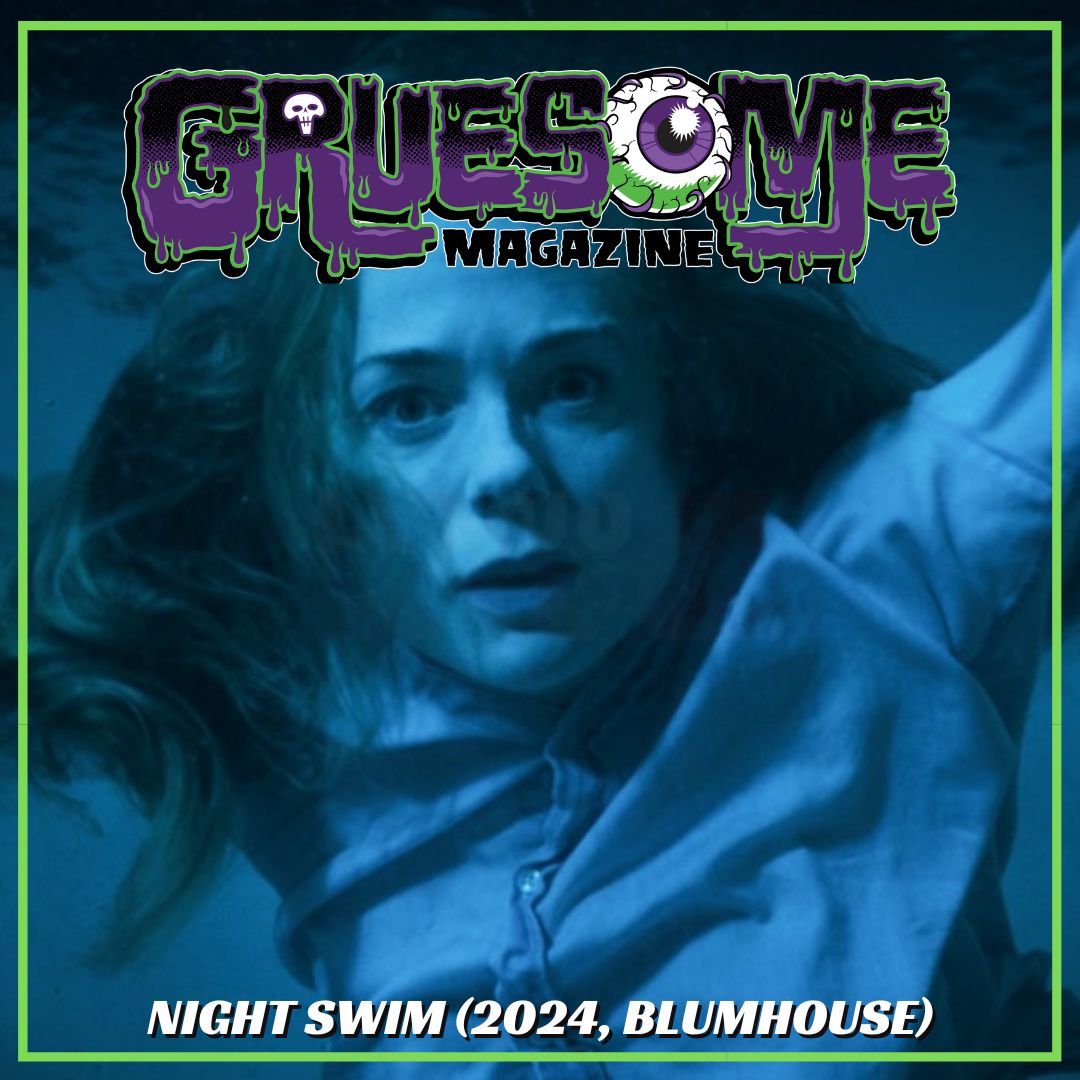 NIGHT SWIM (2024 Blumhouse) This Pool Is Only Half Full Gruesome