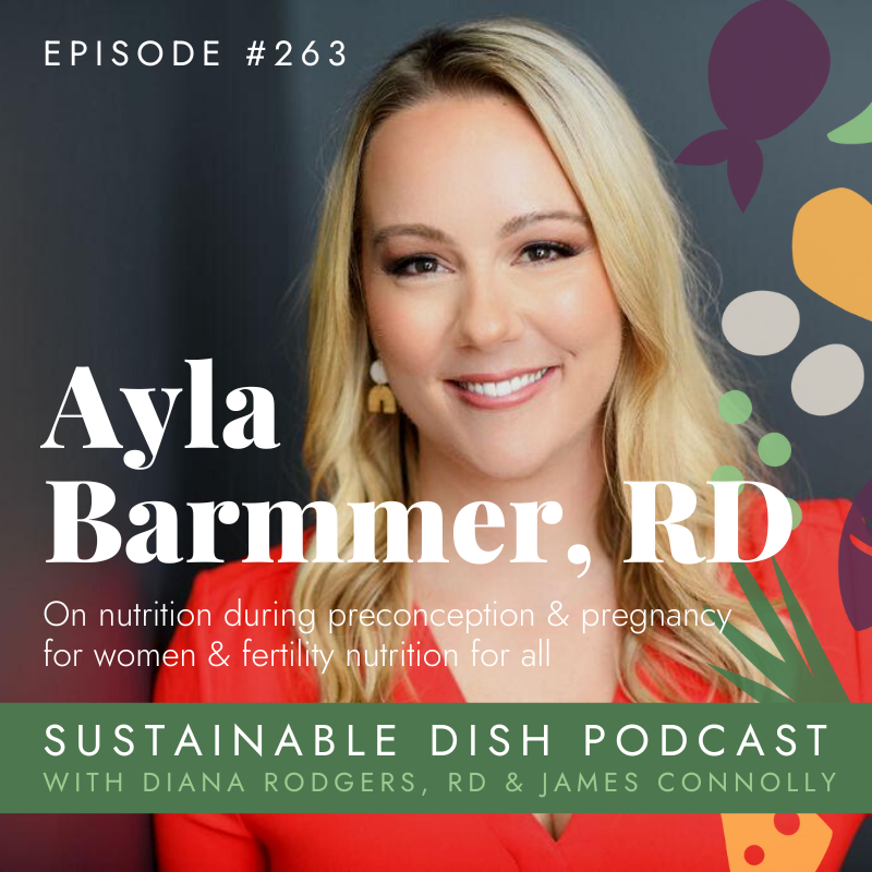 cover of episode [Recycled] Ayla Barmmer, RD on Nutrition for Fertility, Preconception, & Pregnancy