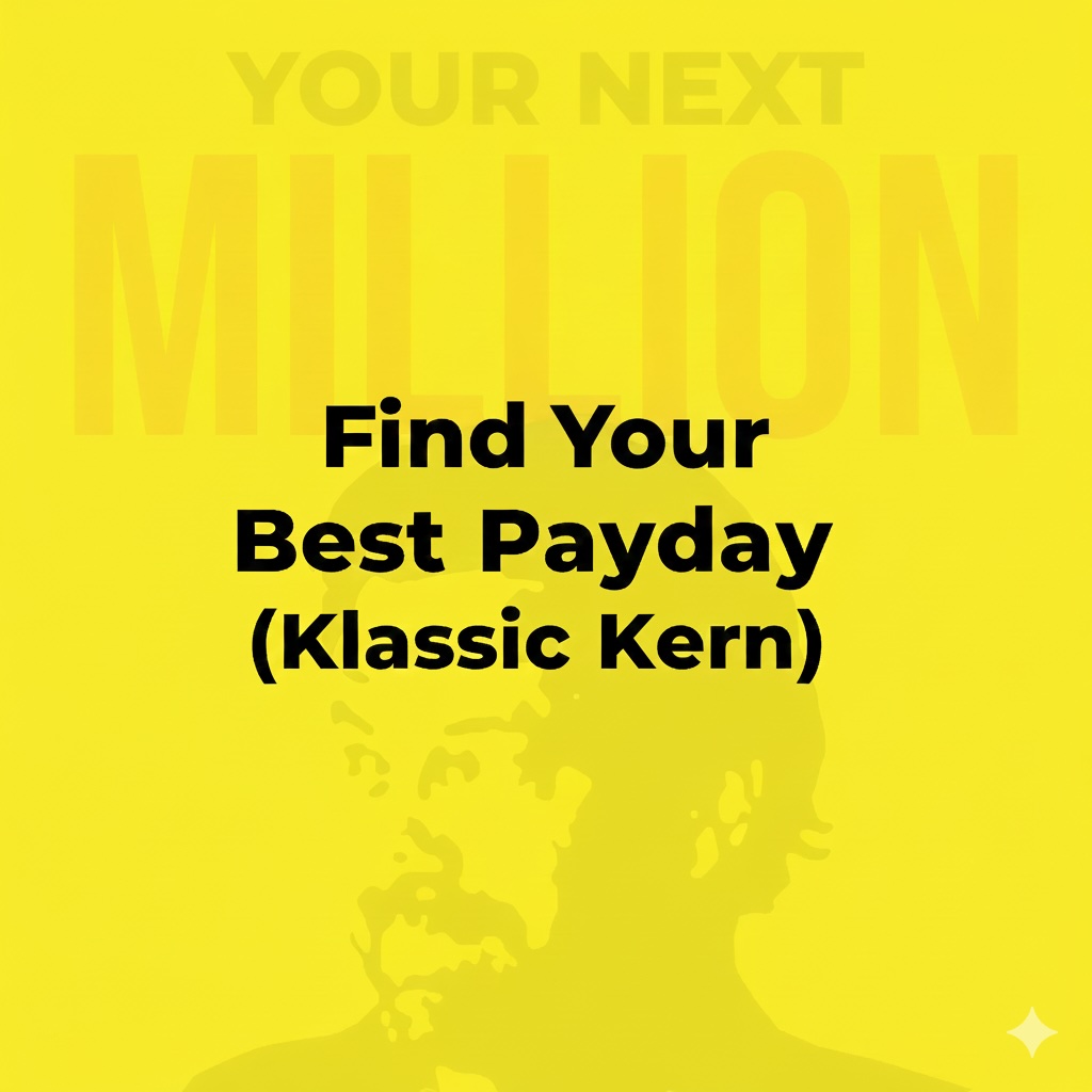 Finding Your Best Payday (Klassic Kern)