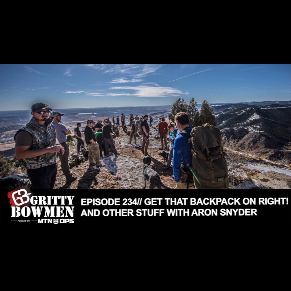 EPISODE 234: Get That Backpack On Right! And Other Stuff with Aron Snyder
