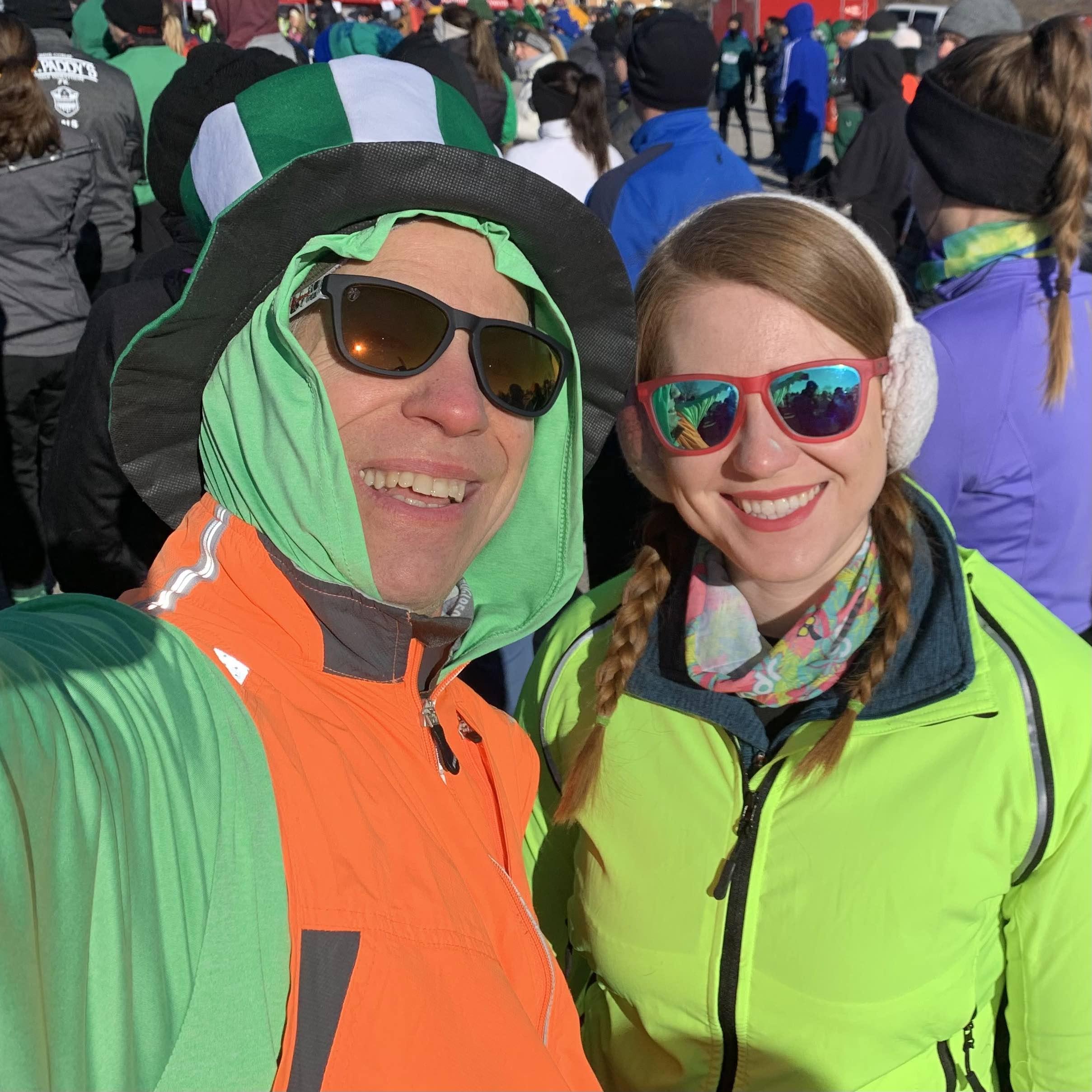 56. Creve Coeur St. Paddy's Half Marathon/7K. Book Review: The Slummer.