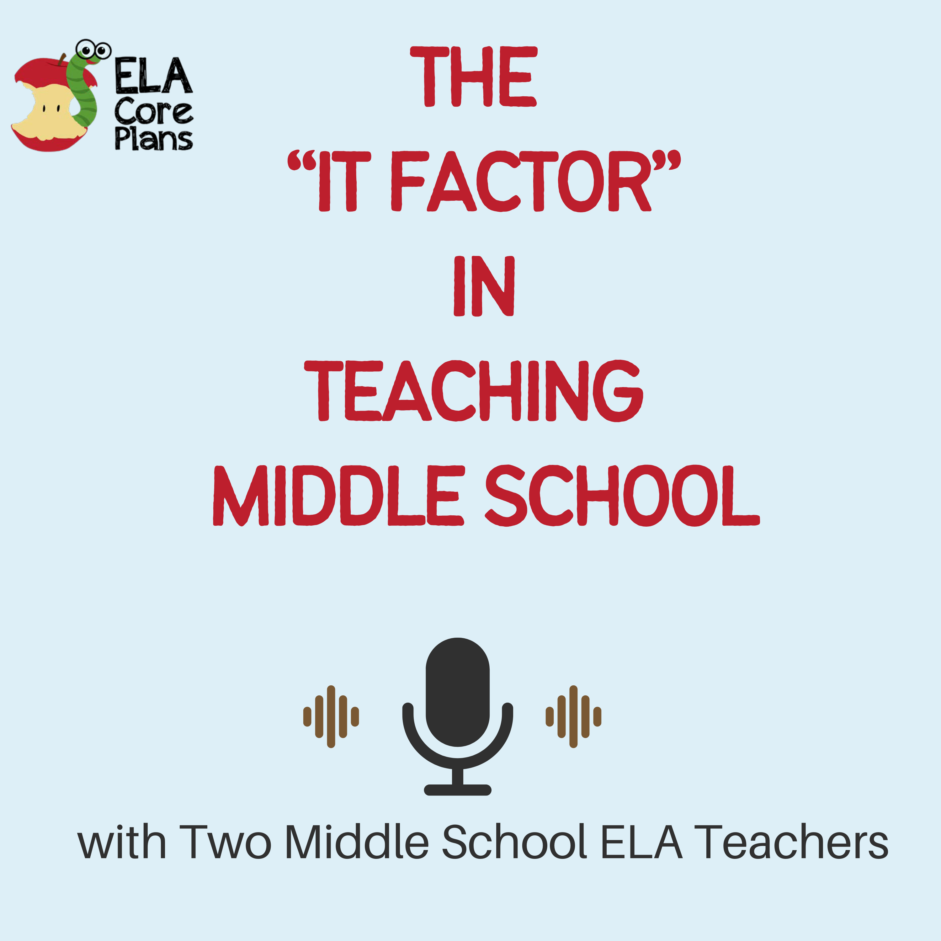 Two Middle School ELA Teachers