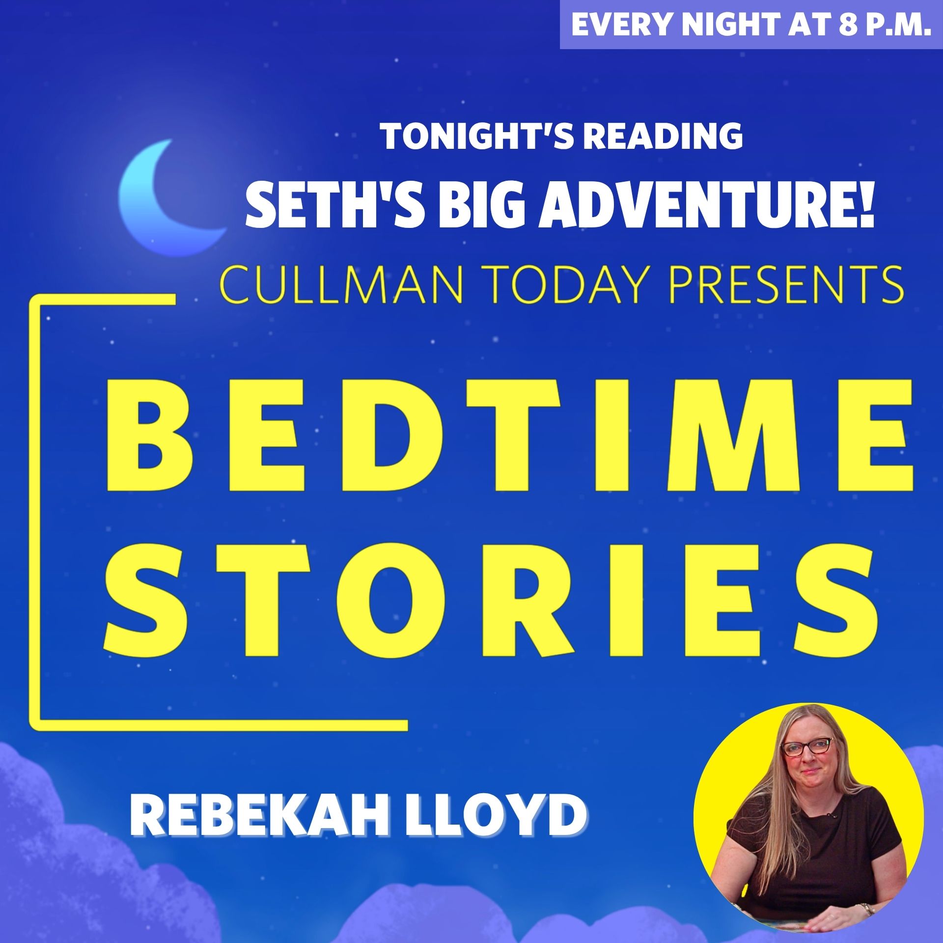 Bedtime Stories – Rebekah Lloyd reads Seth's Big Adventure!