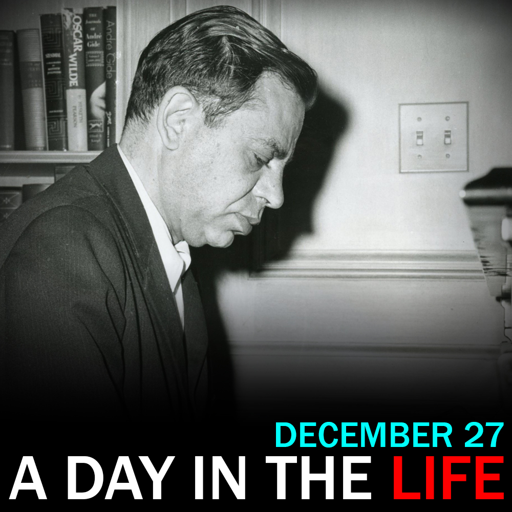 Oscar Levant's Birthday: "A Classical Day in the Life" for December 27, 2016