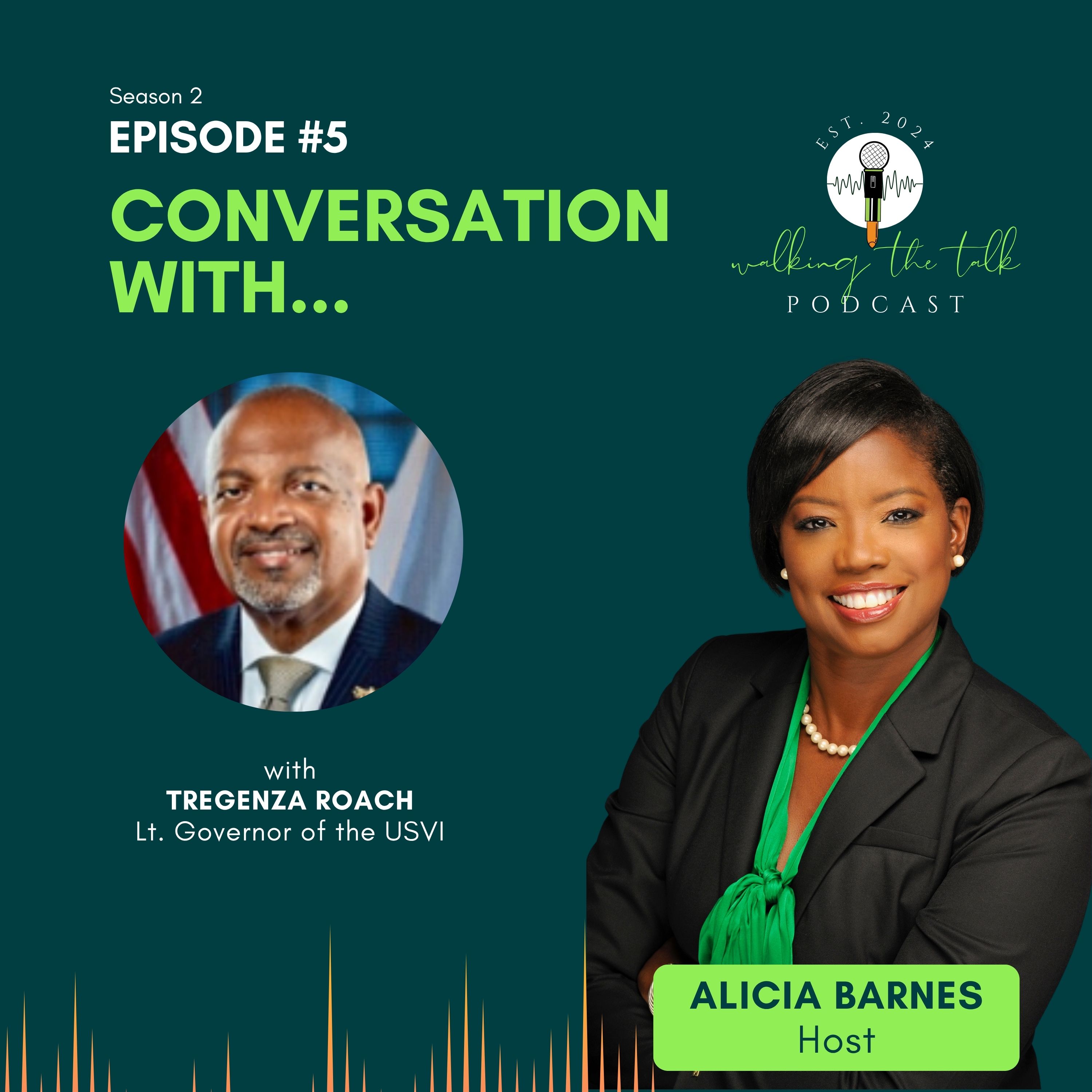 Conversation with Lt. Governor Tregenza Roach