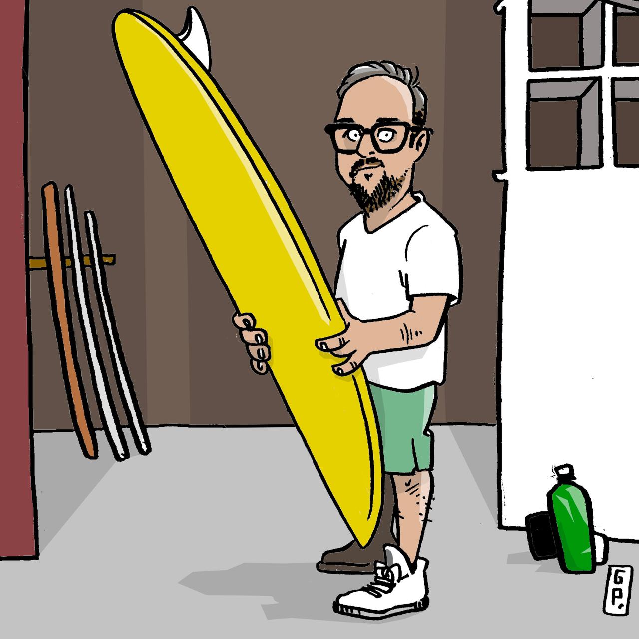 Damien Marly on Surf Culture, Sustainability & Chipirons Surfboards - Interview with The Temple of Surf - The Podcast