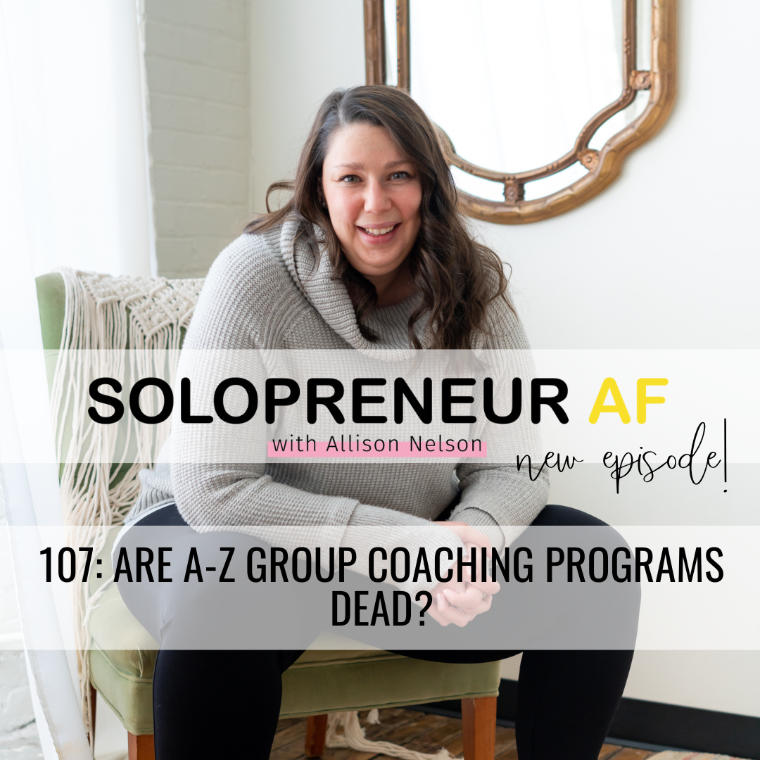 Group Coaching Masterclass | Weekly-ish Episodes About Life, Business & Group Coaching Programs
