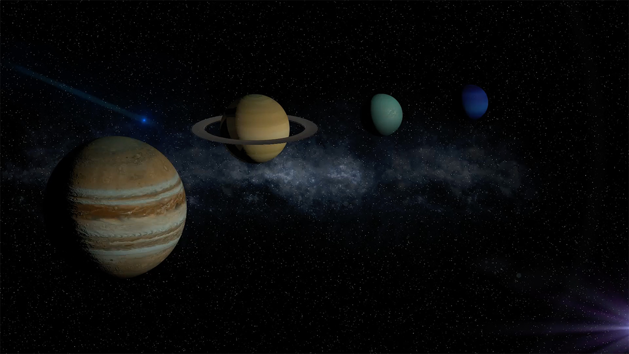 The Gas Giants-Jupiter, Saturn, Uranus & Neptune