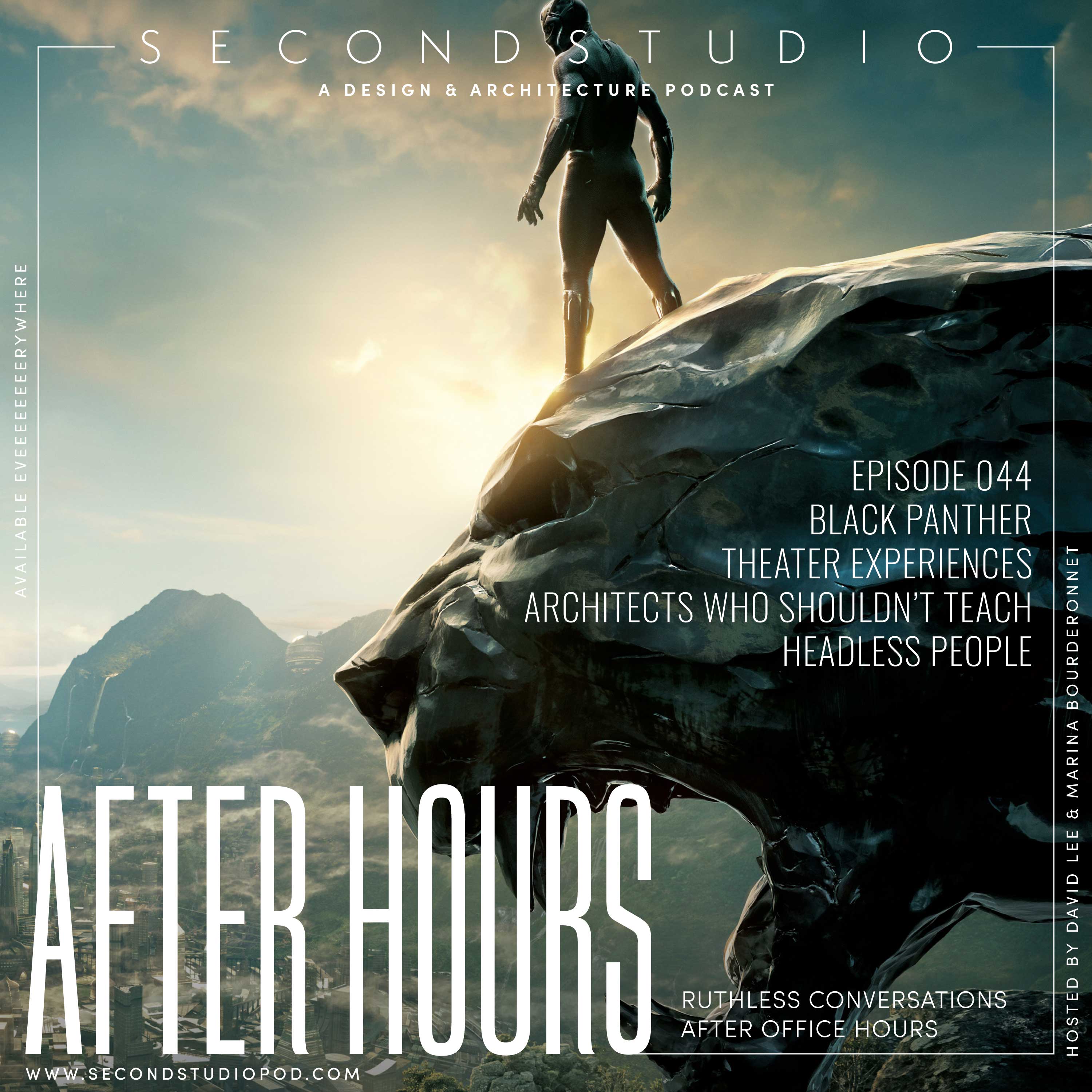 #44 - Why Black Panther Was Not That Amazing & Lost Designers Teaching Design