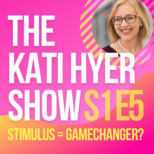 If the stimulus is a game changer its time to change the game