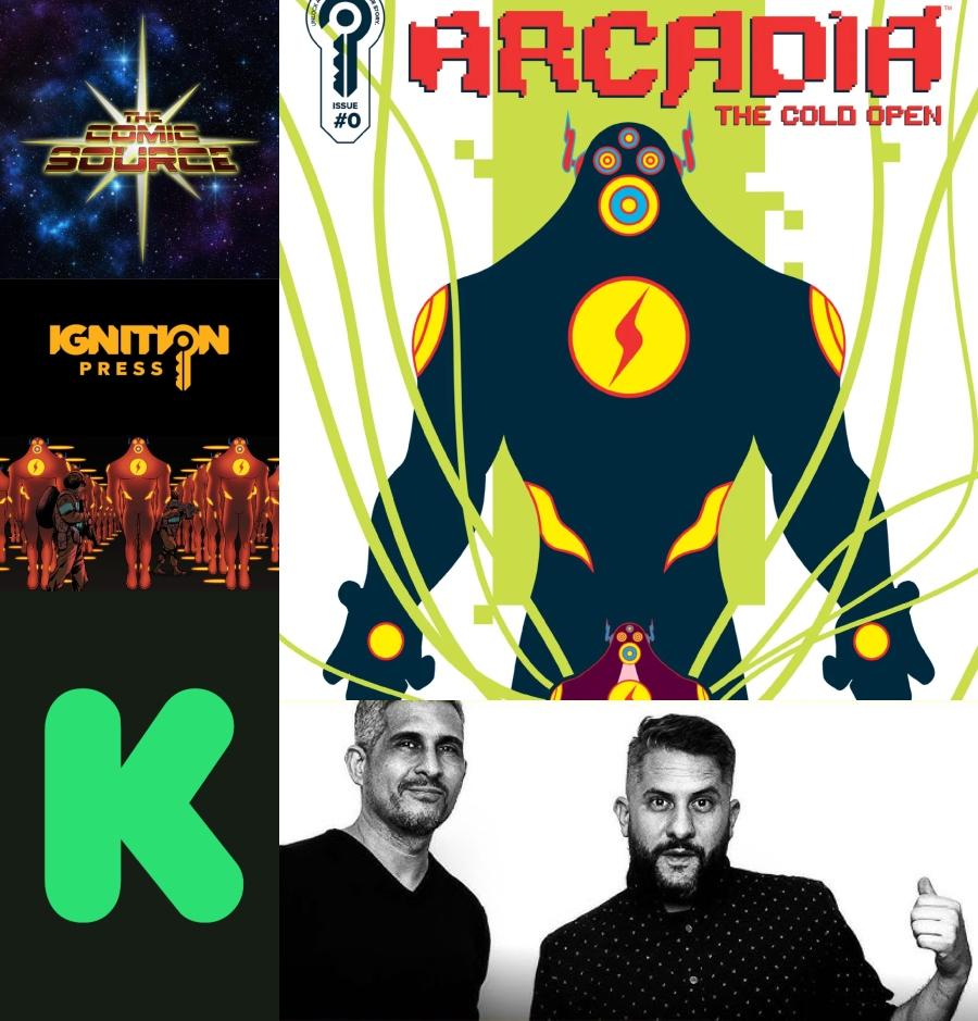 Arcadia Cold Open Kickstarter Spotlight with The Miranda Brothers