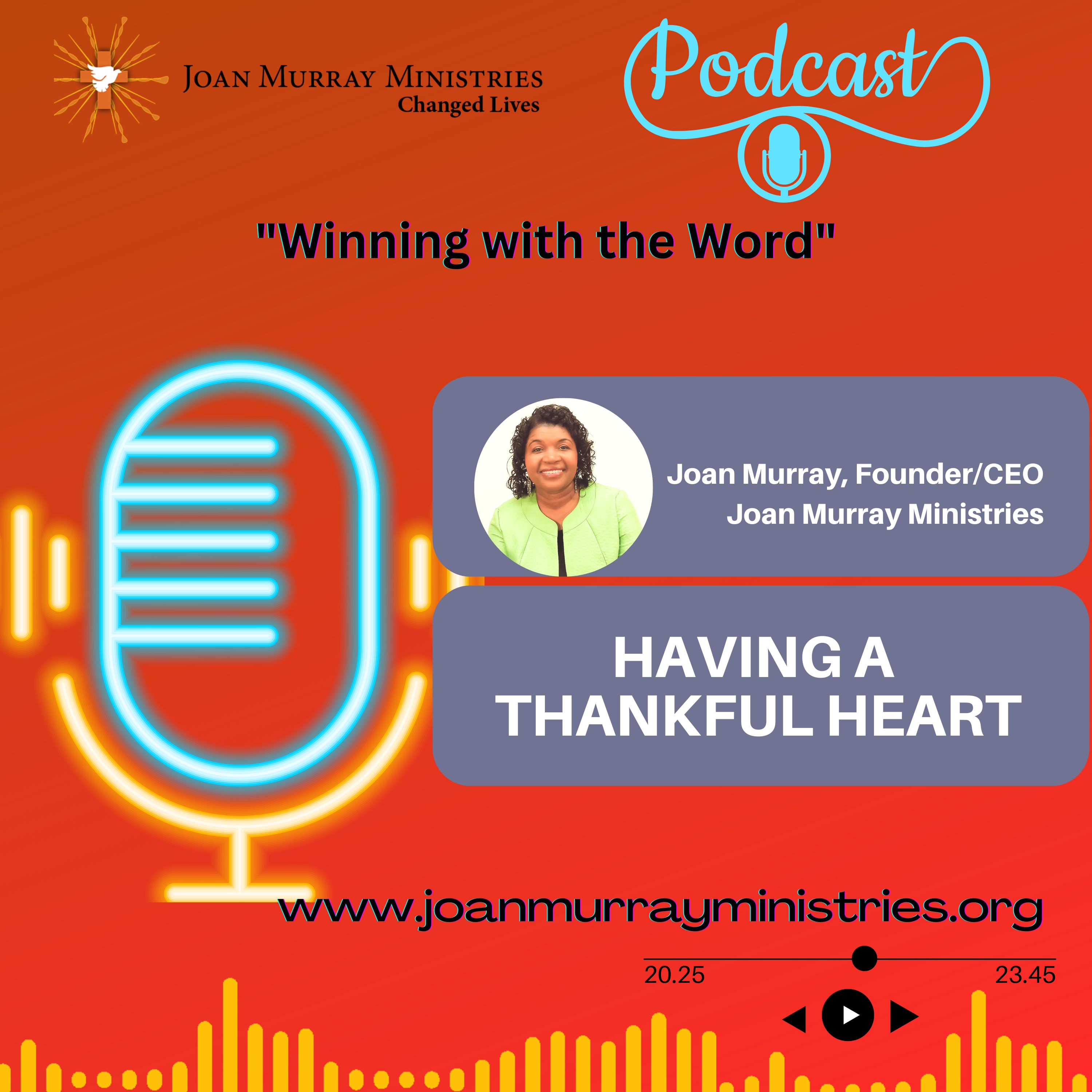HAVING A THANKFUL HEART
