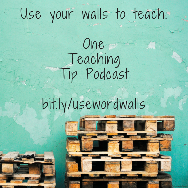 One Teaching Tip