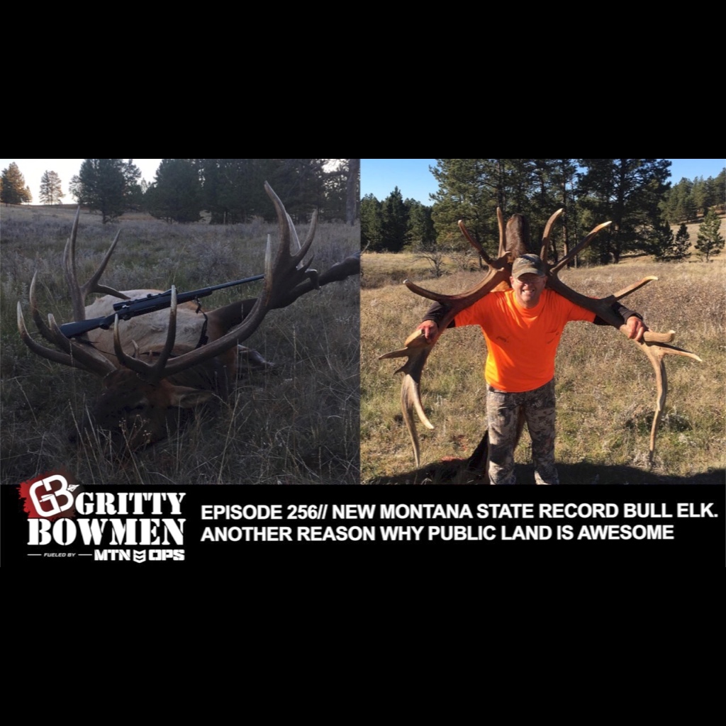 EPISODE 256: NEW MONTANA STATE RECORD BULL ELK. Another Reason Why Public Land is AWESOME