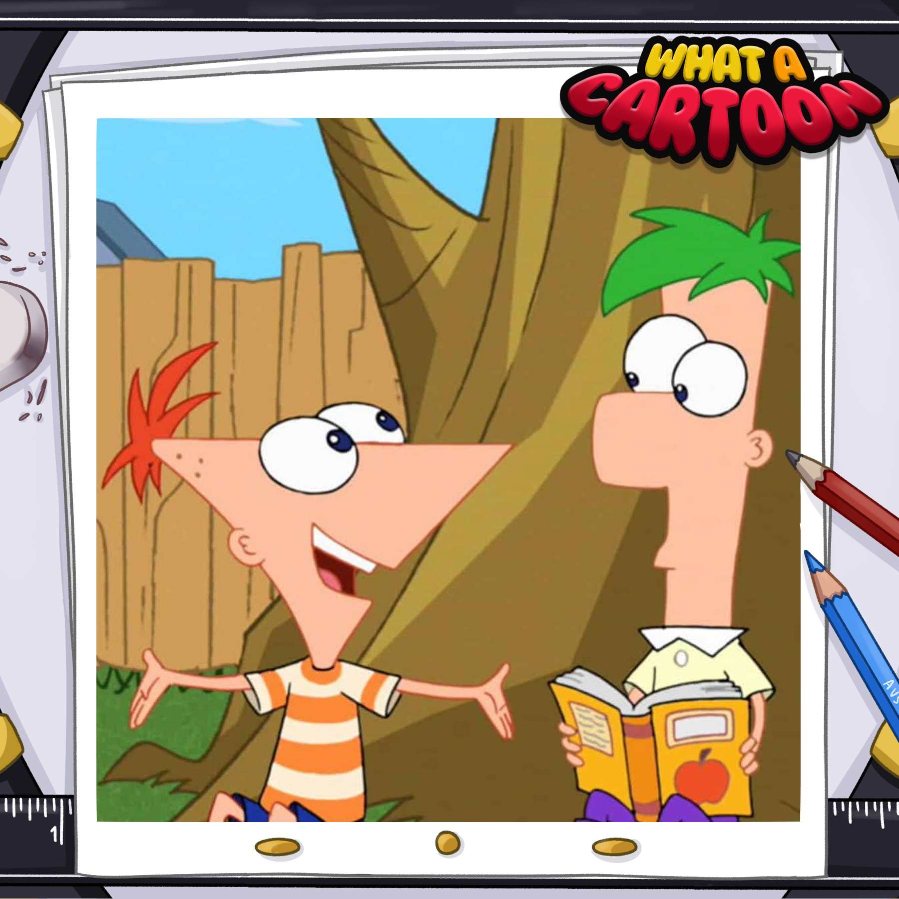 What A Cartoon! - Phineas And Ferb - 