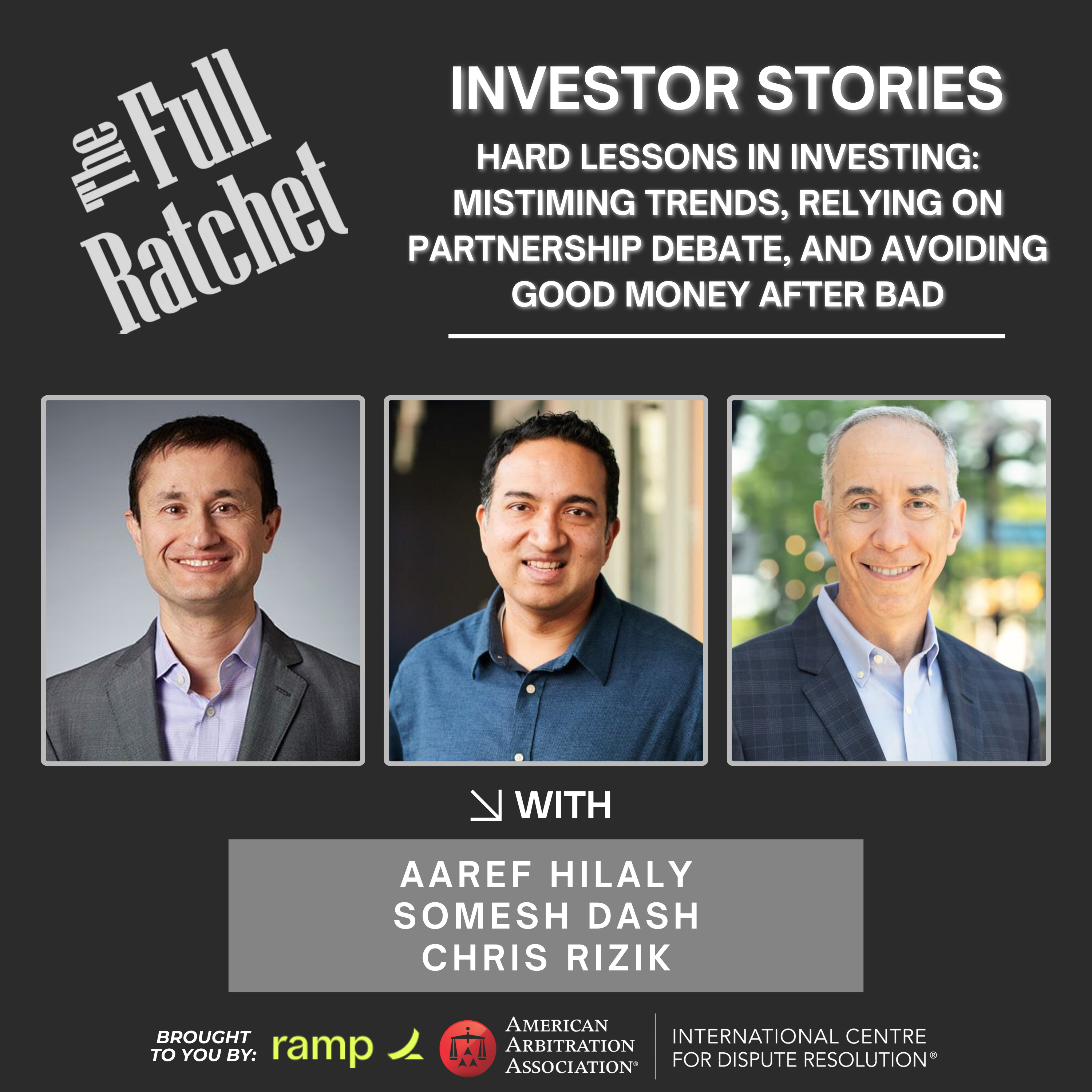 Investor Stories 448: Hard Lessons in Investing: Mistiming Trends, Relying on Partnership Debate, and Avoiding Good Money After Bad (Hilaly, Dash, Rizik) thumbnail
