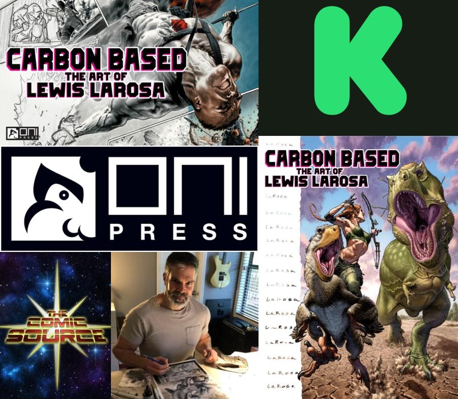 Carbon Based The Art of Lewis LaRosa Kickstarter Campaign Spotlight