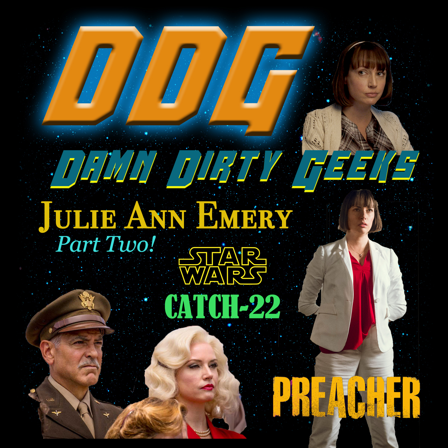 Julie Ann Emery Part 2: Star Wars, Catch-22 and more!