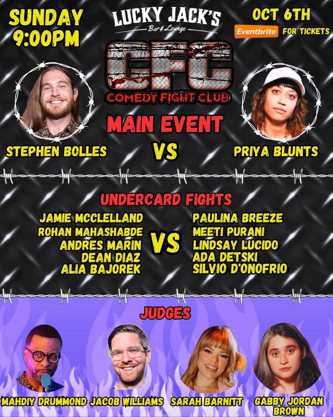 Comedy Fight Club