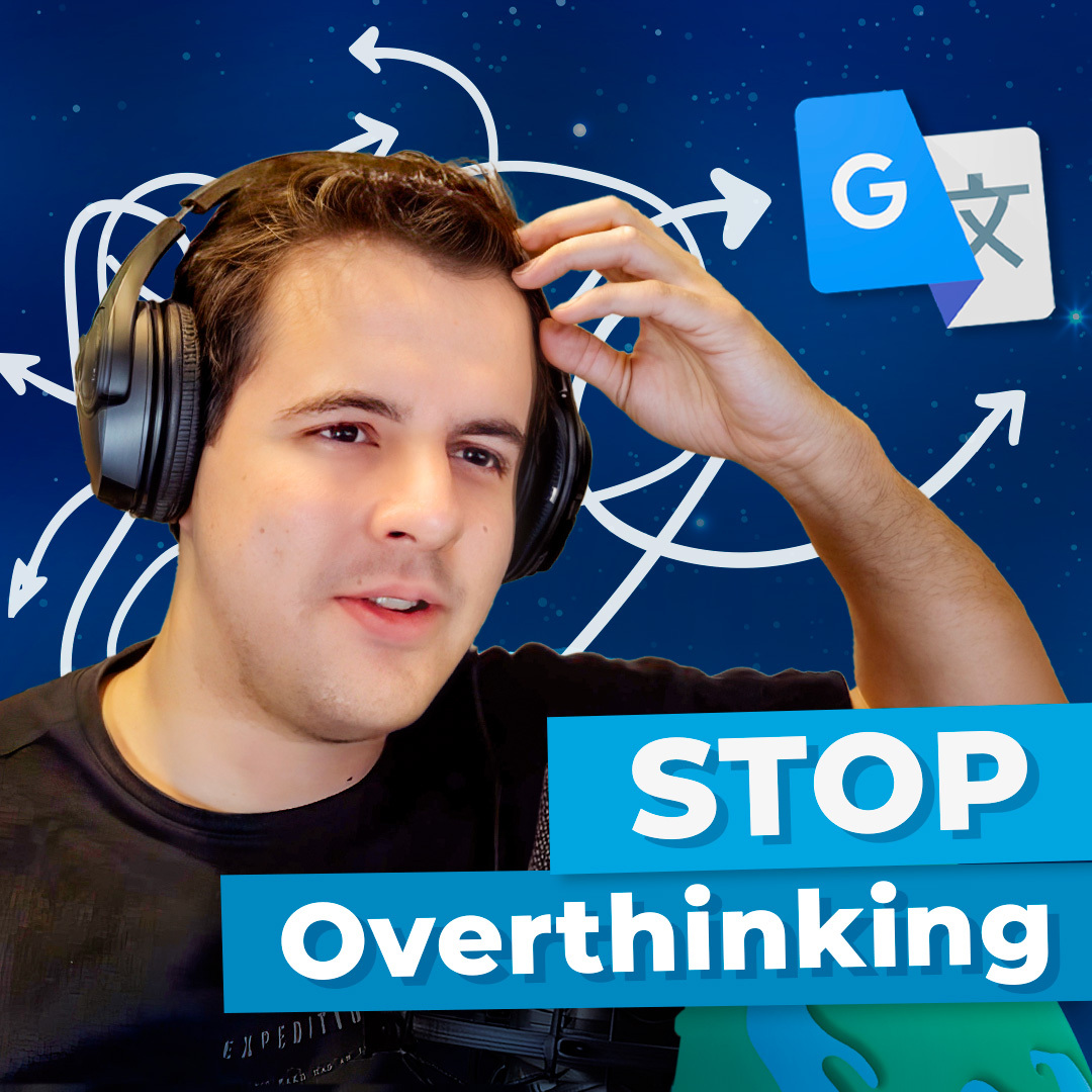 cover of episode #396 How I Stopped Being Afraid of Making Mistakes in English, Solving the Most Frustrating Problem for Intermediate English Learners, Thinking "Connection Over Perfection", and More!
