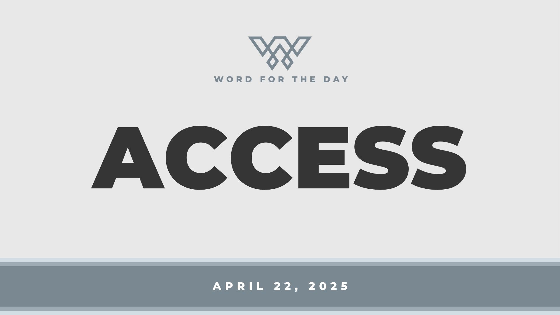 Access